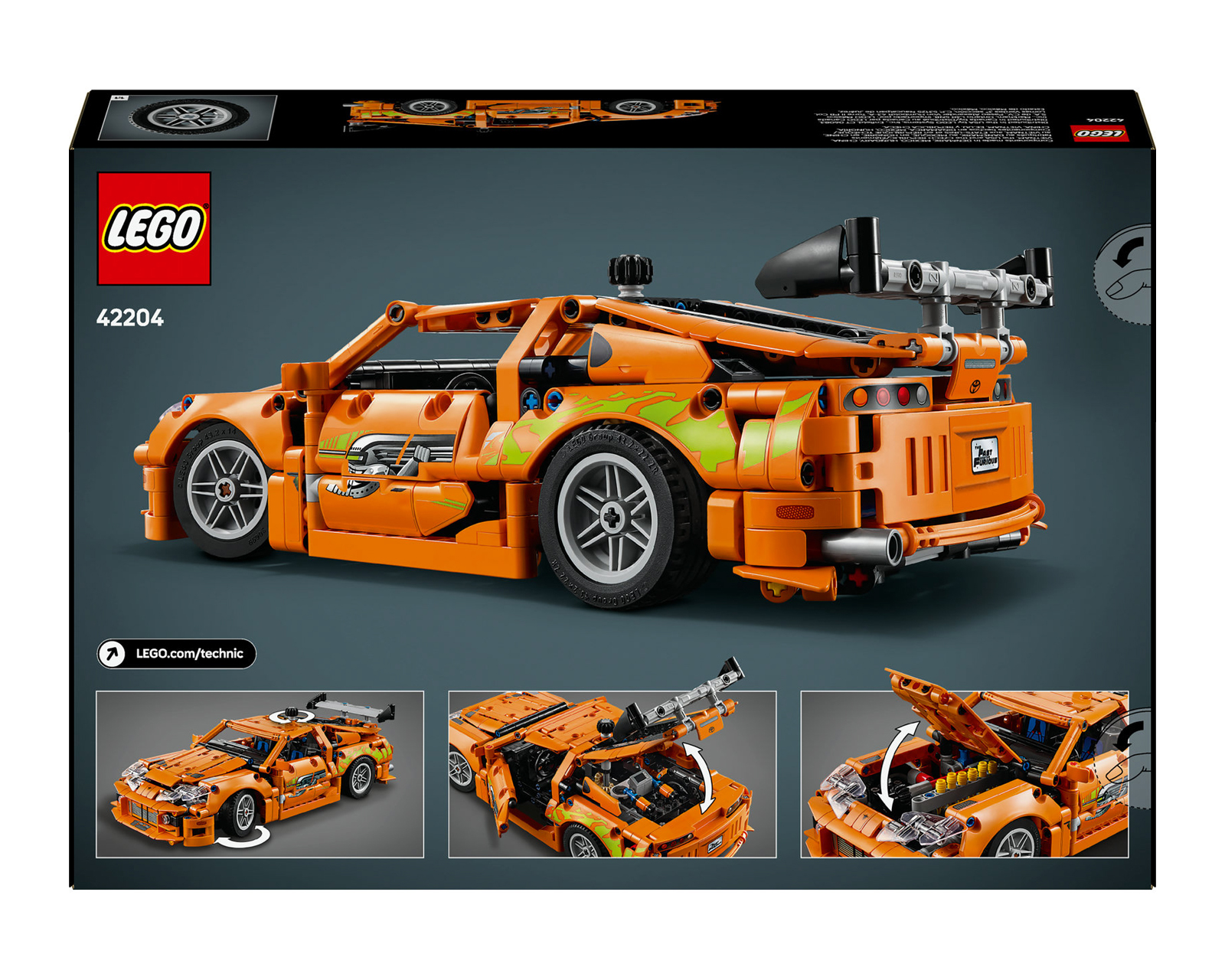 Foto 10 pulgar | Foto 9 | LEGO Rápido y Furioso Toyota Supra MK4