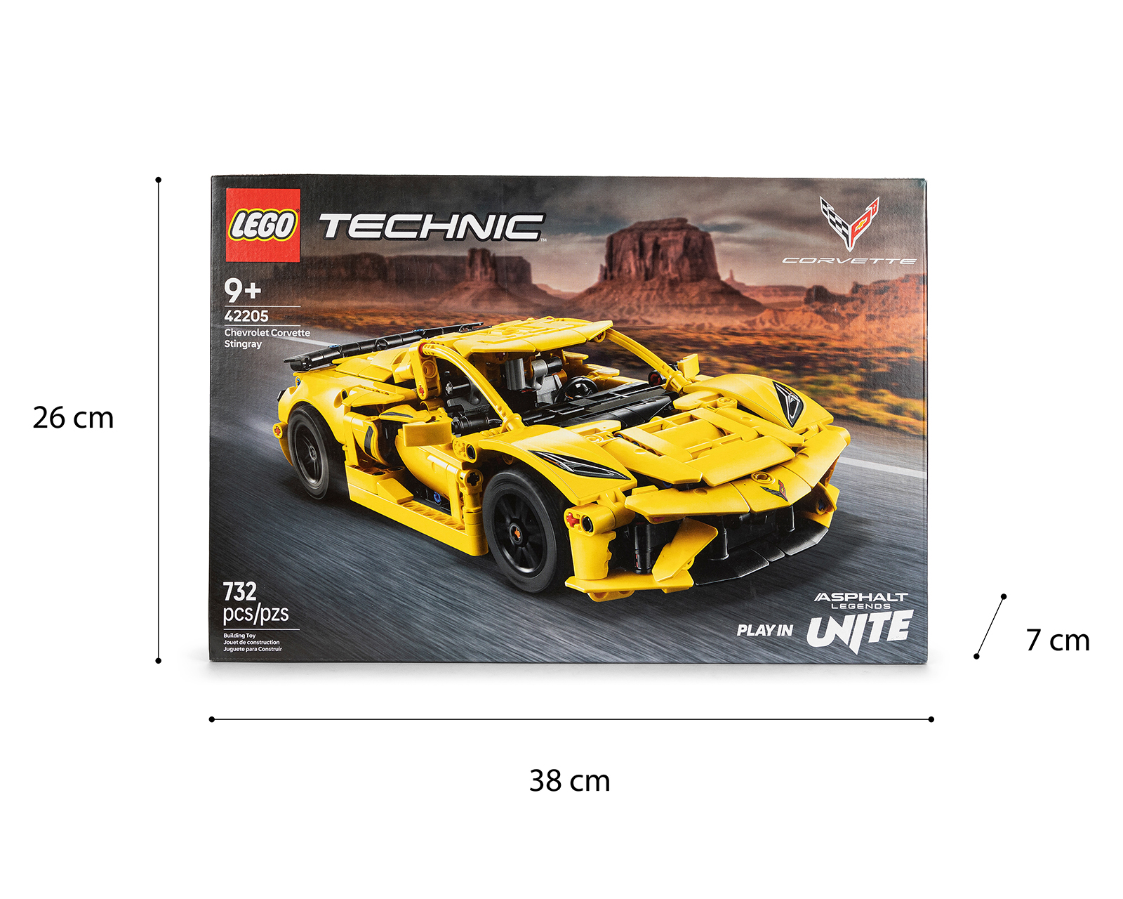 Foto 11 pulgar | Foto 10 | LEGO Technic: Chevrolet Corvette Stingray
