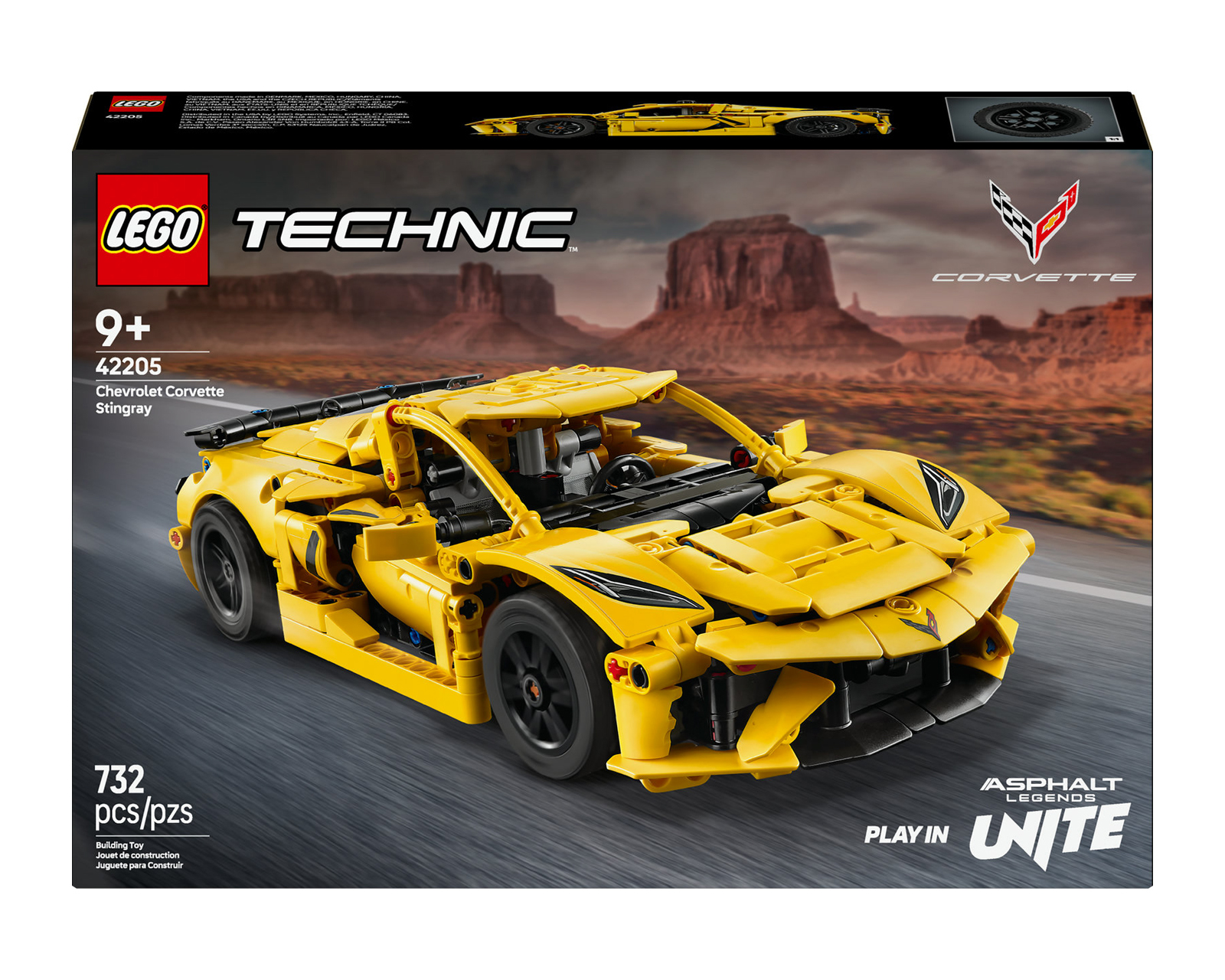 Foto 3 pulgar | Foto 2 | LEGO Technic: Chevrolet Corvette Stingray