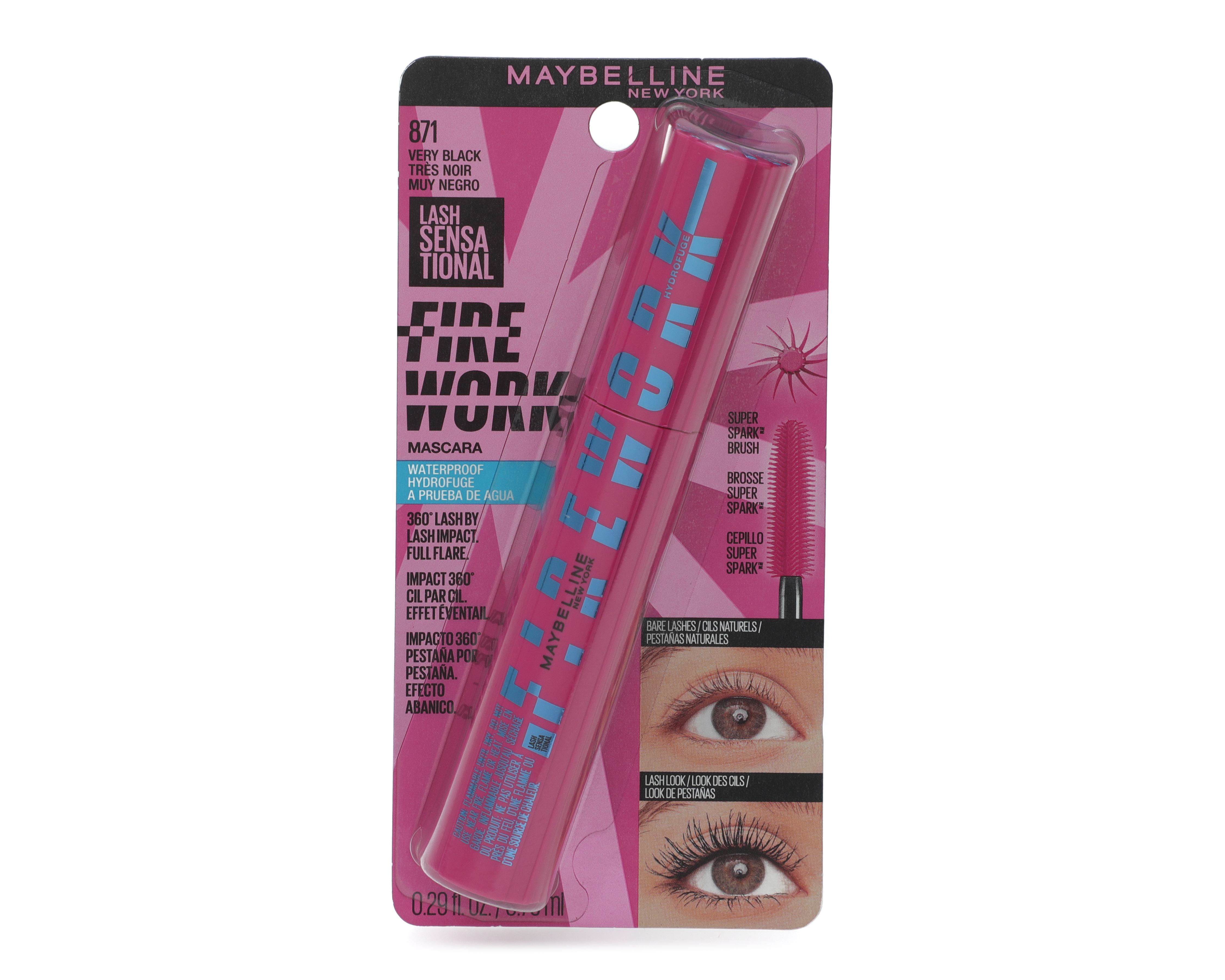 Foto 1 | Foto 1 | Máscara para Pestañas Maybelline Firework 8.75 ml
