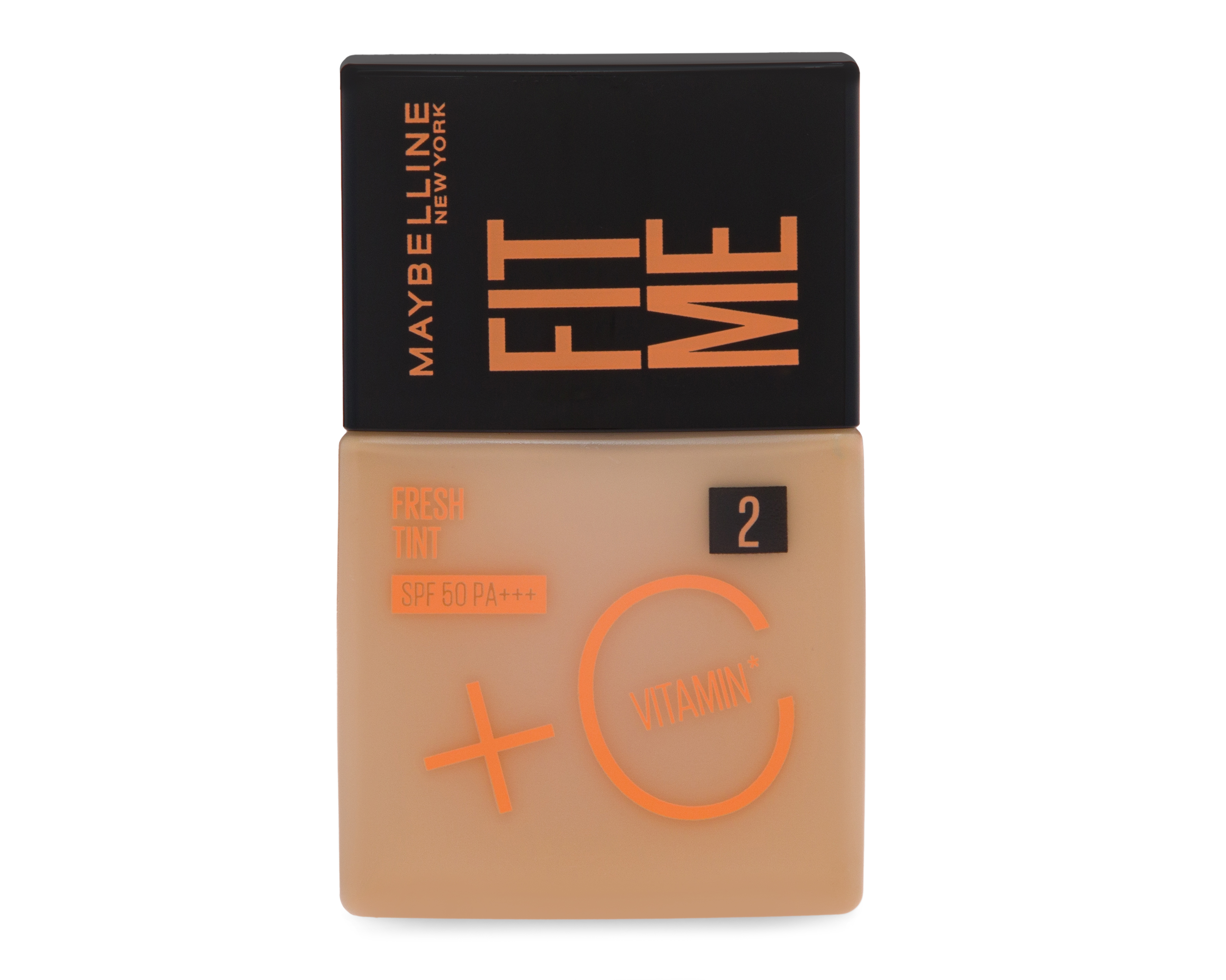 Foto 2 pulgar | Foto 1 | Base de Maquillaje Maybelline Fit Me Fresh Tint 02 SPF 50 PA 30 ml