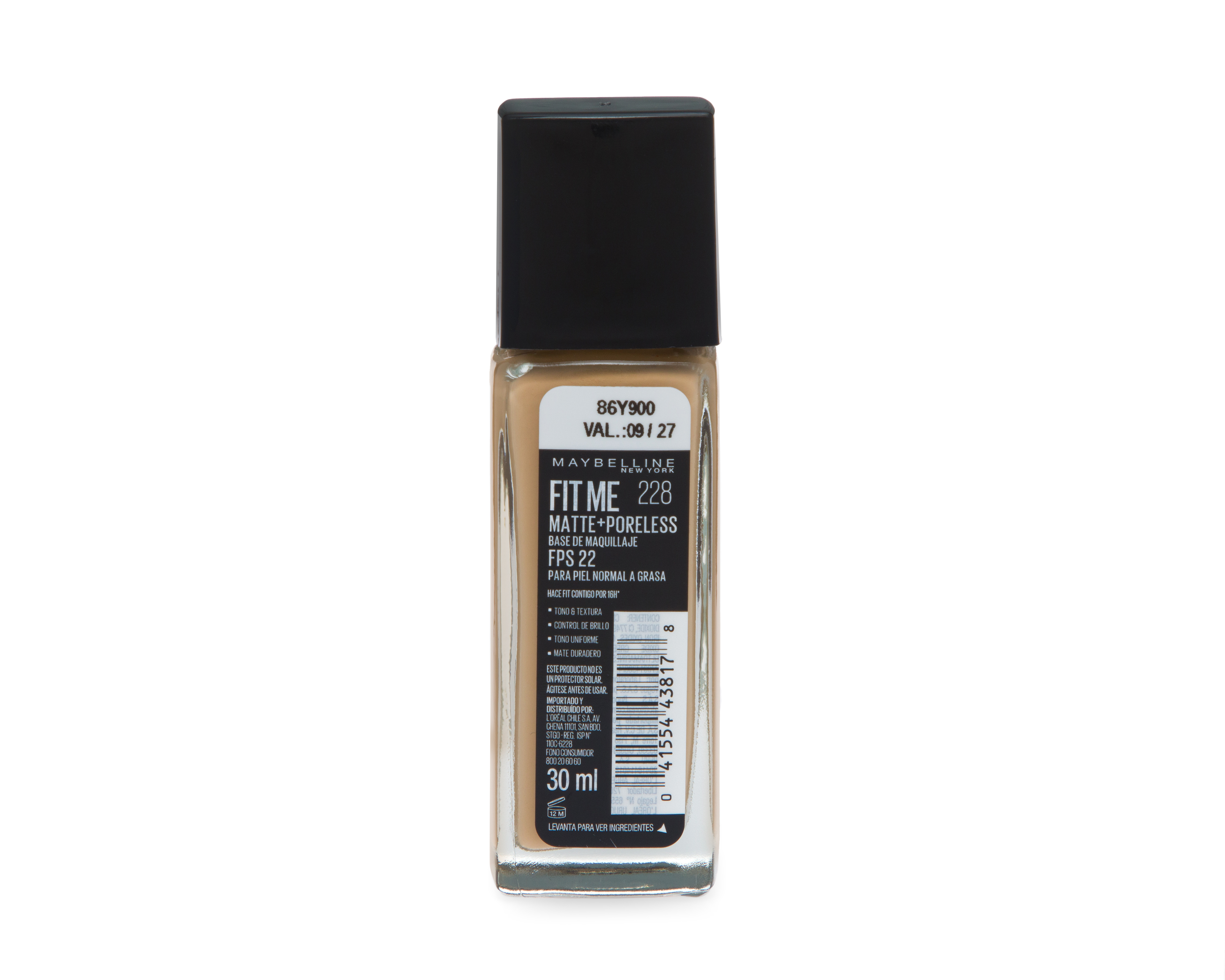 Foto 3 pulgar | Foto 2 | Base de Maquillaje Maybelline Fit Me Matte + Poreless 228 Soft Tan 30 ml