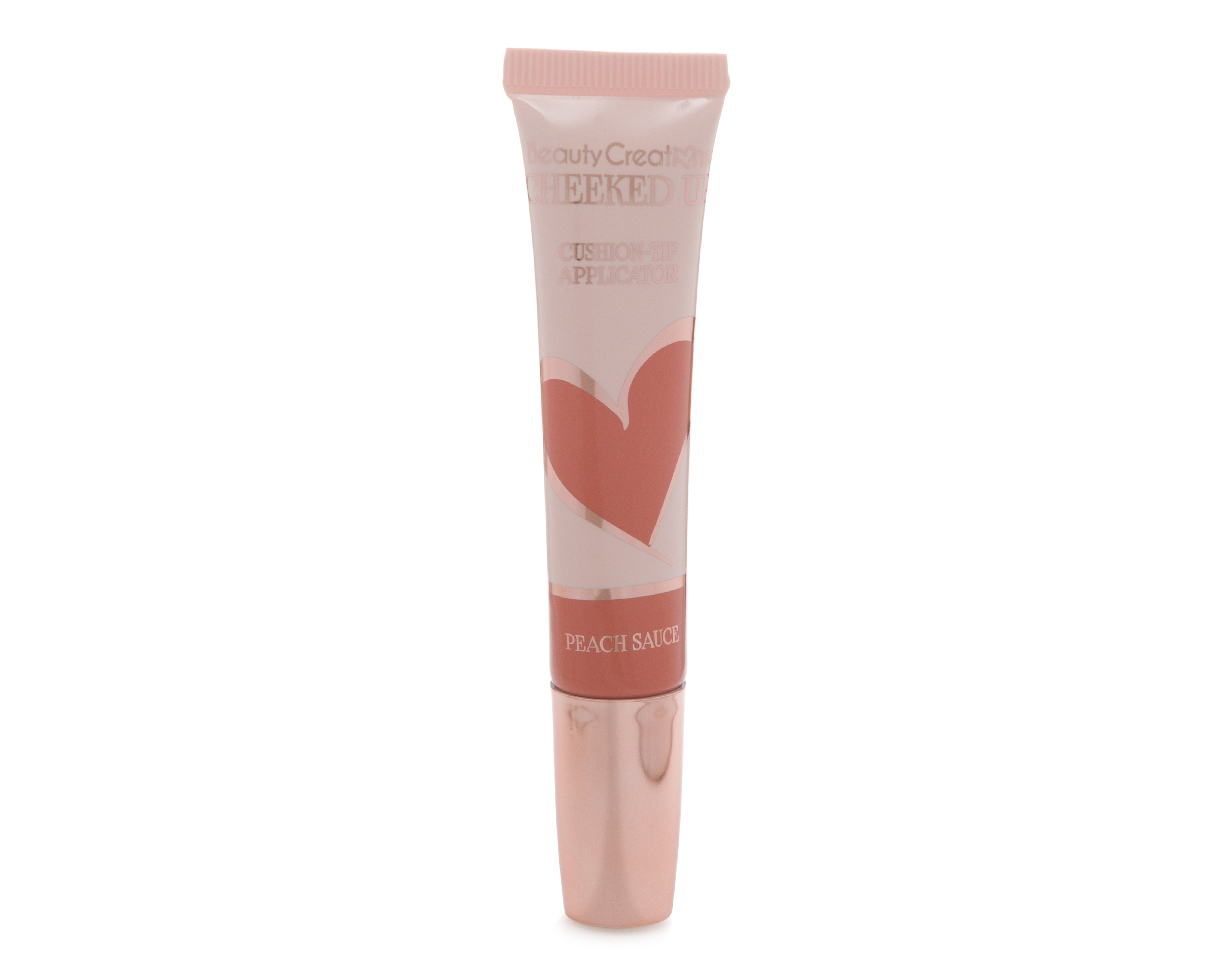 Foto 2 pulgar | Foto 1 | Rubor Líquido Beauty Creations Cheeked Up Peach Sauce