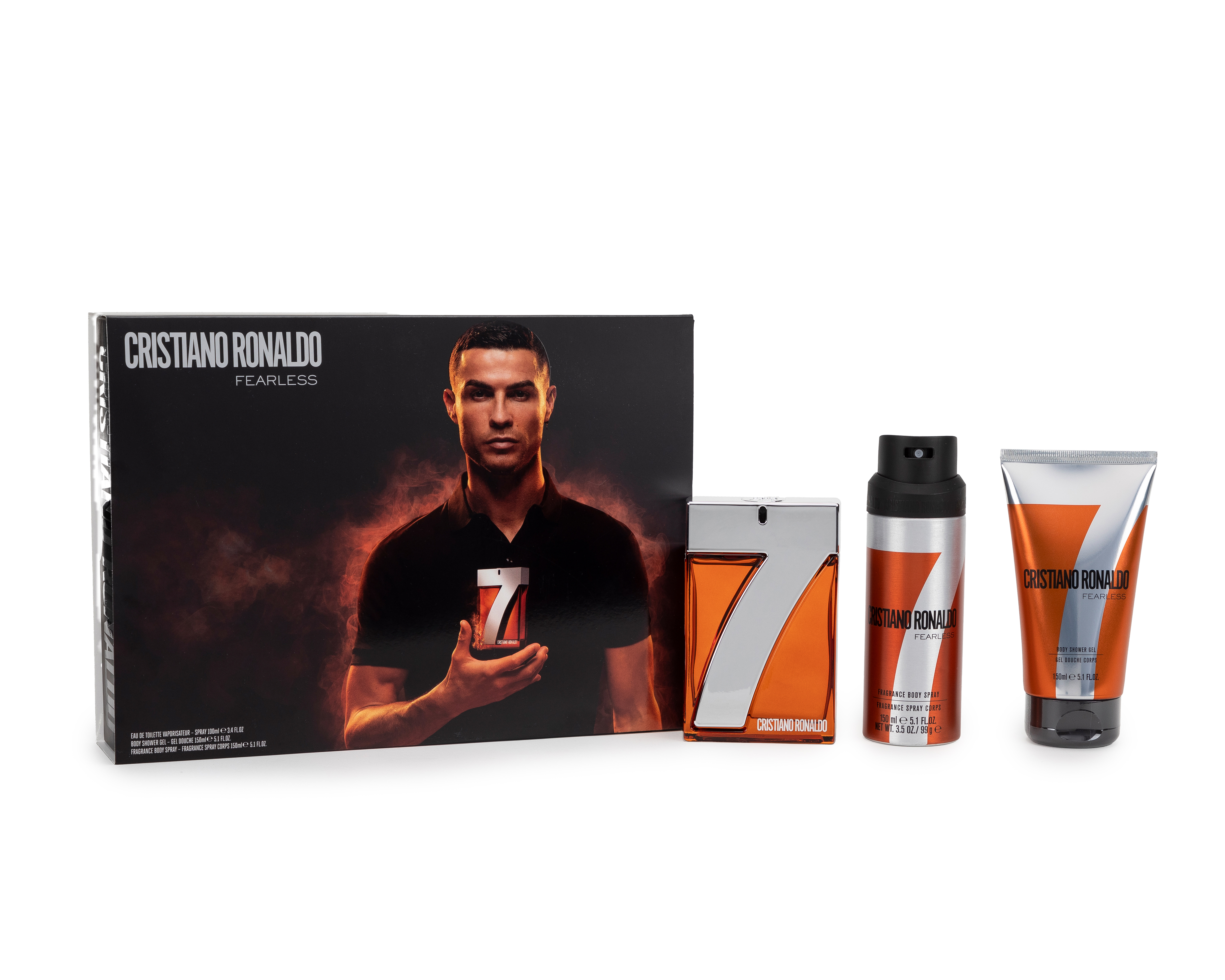 Foto 1 | Foto 1 | Estuche para Hombre Cristiano Ronaldo CR7 Fearless 3 Piezas