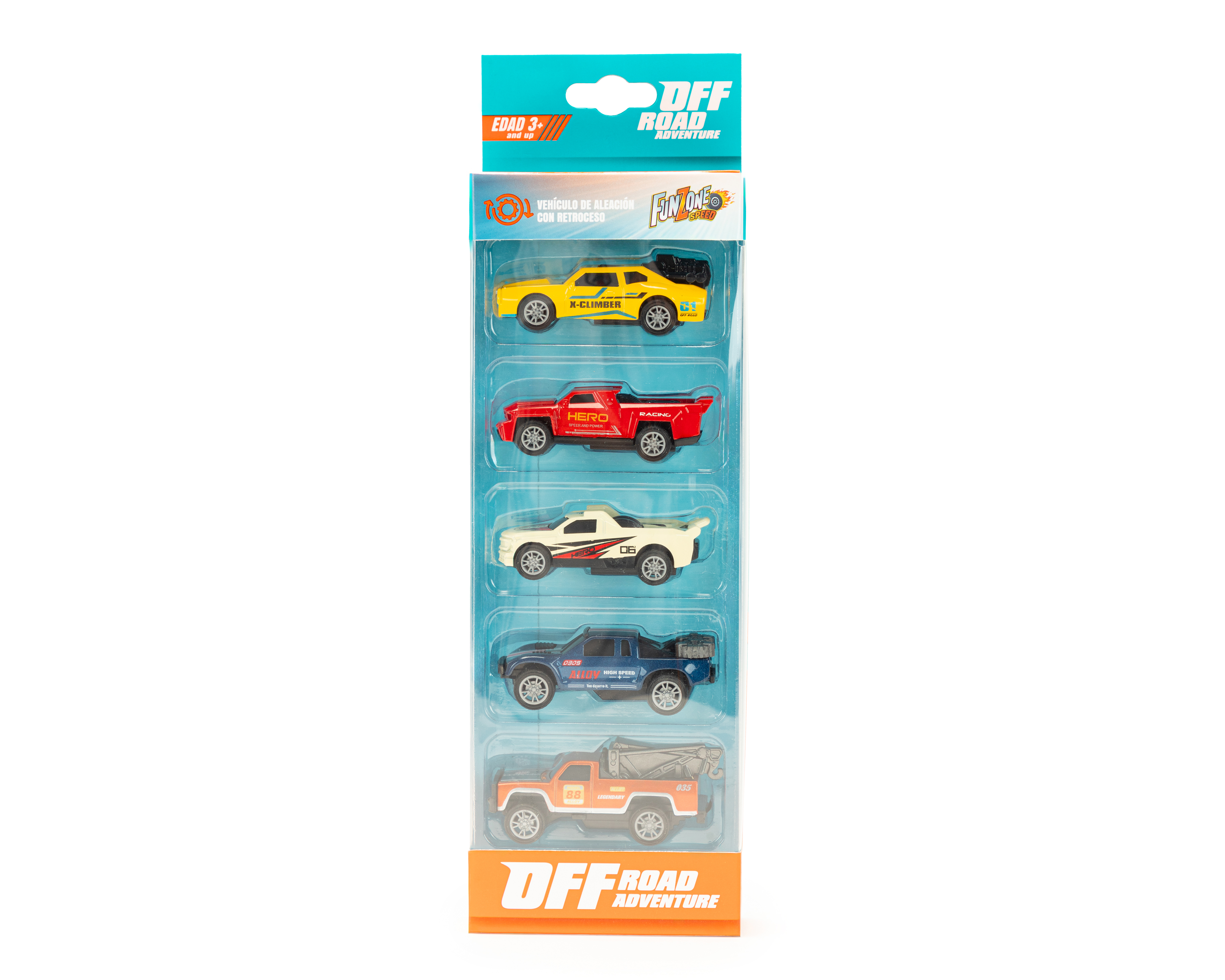 Foto 5 pulgar | Foto 4 | Carros Funzone 5 Piezas