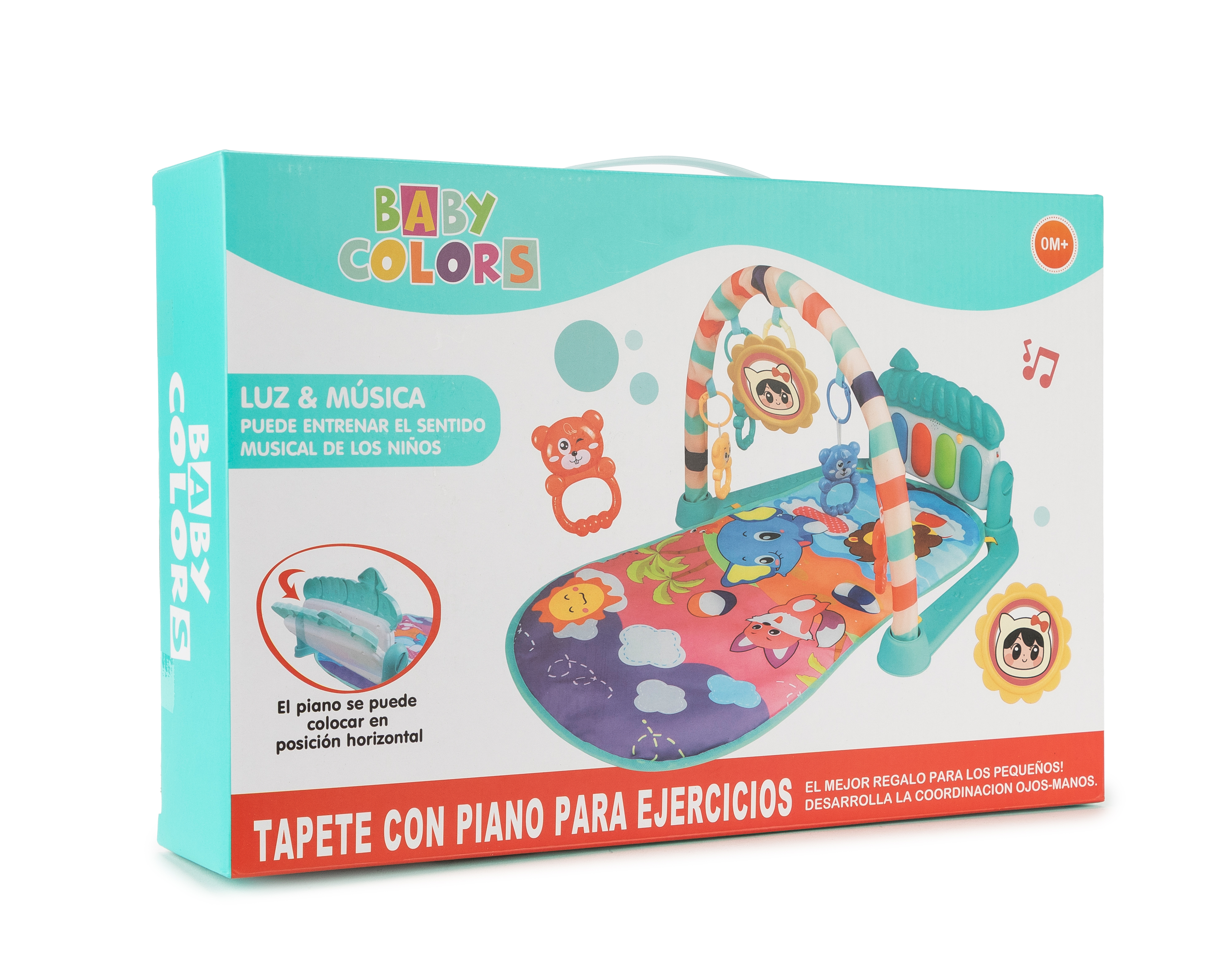 Foto 4 pulgar | Foto 3 | Tapete con Piano para Ejercicios Baby Colors