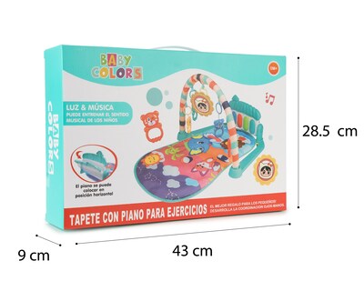 Foto 4 | Foto 4 | Tapete con Piano para Ejercicios Baby Colors