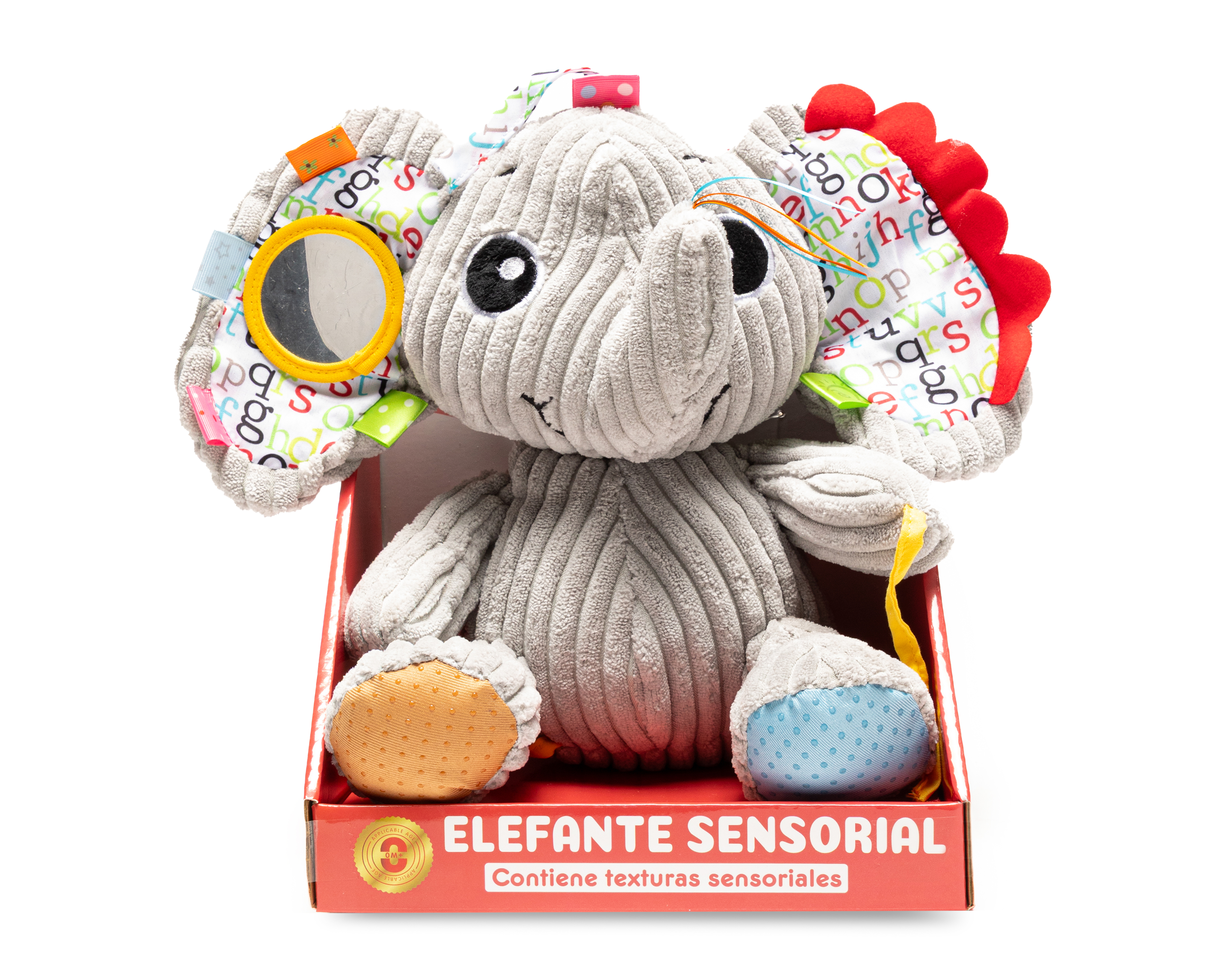 Foto 5 pulgar | Foto 4 | Elefante Sensorial Baby Colors