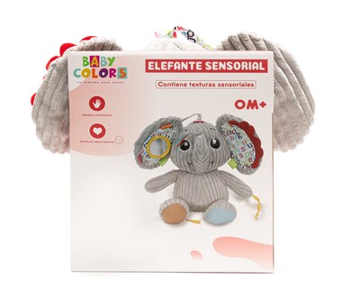 Foto 5 | Foto 5 | Elefante Sensorial Baby Colors