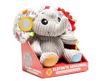 Foto 6 | Foto 6 | Elefante Sensorial Baby Colors