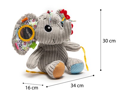 Foto 7 | Foto 7 | Elefante Sensorial Baby Colors