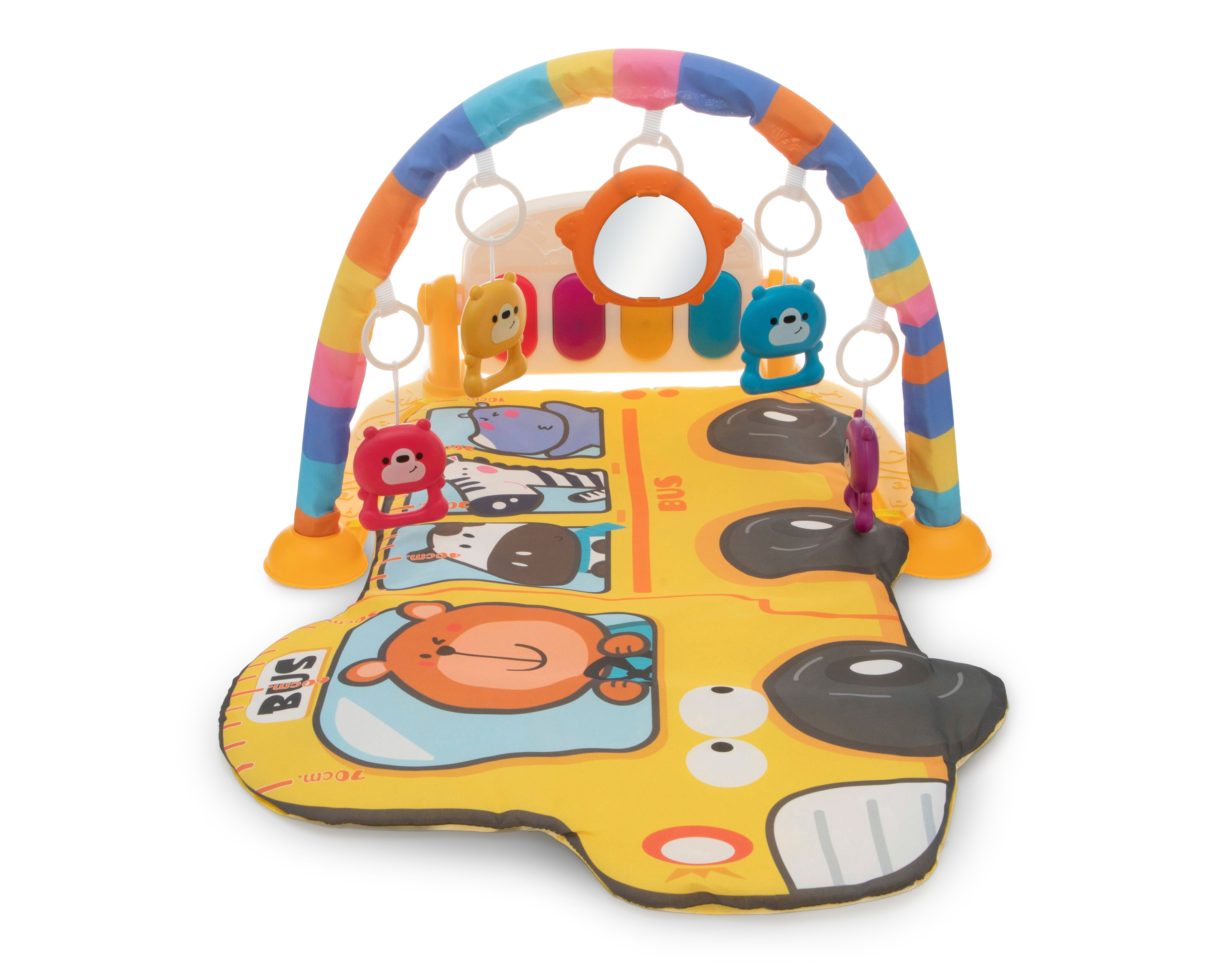 Tapete con Piano para Ejercicios Baby Colors