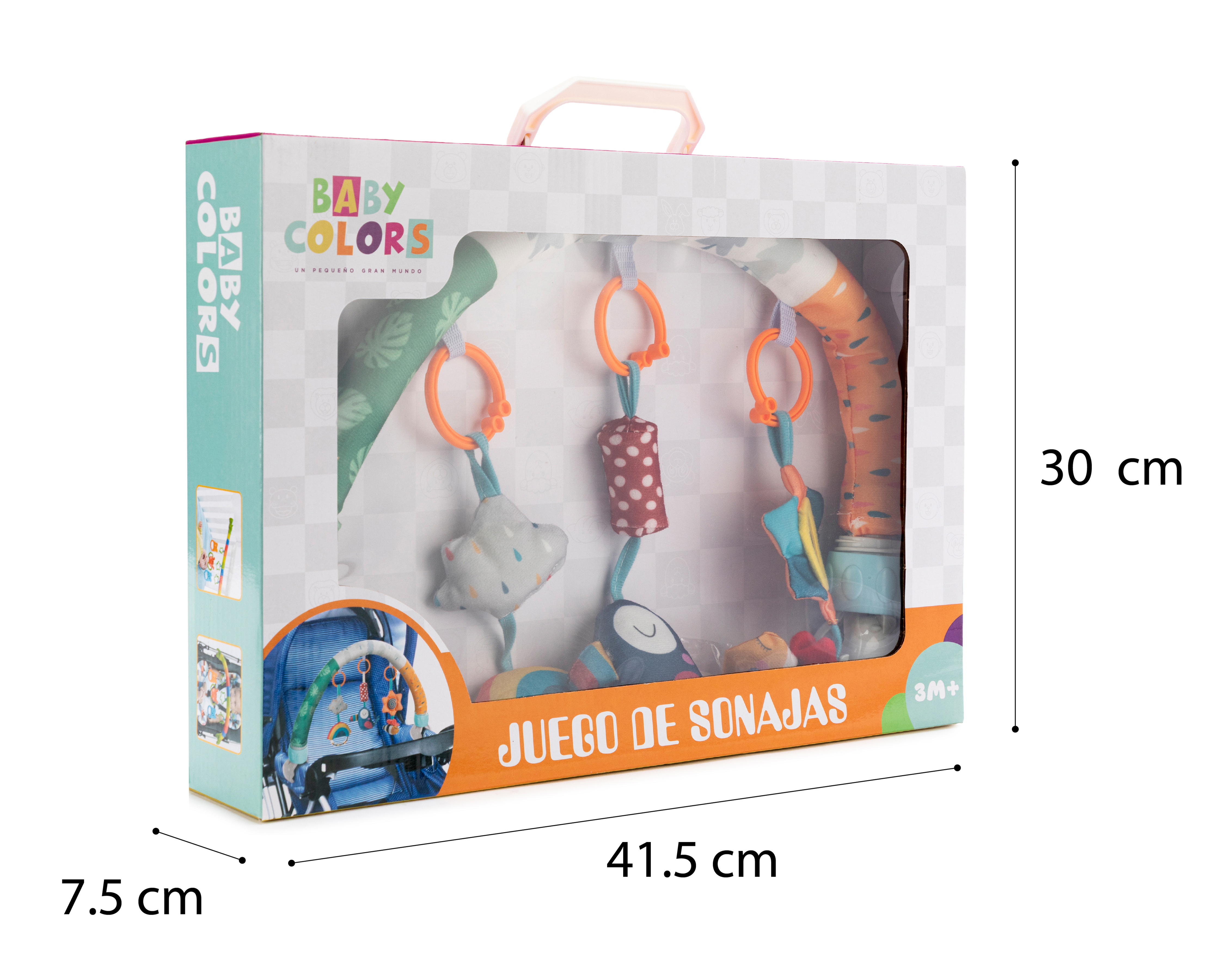 Foto 4 pulgar | Foto 3 | Juego de Sonajas Baby Colors