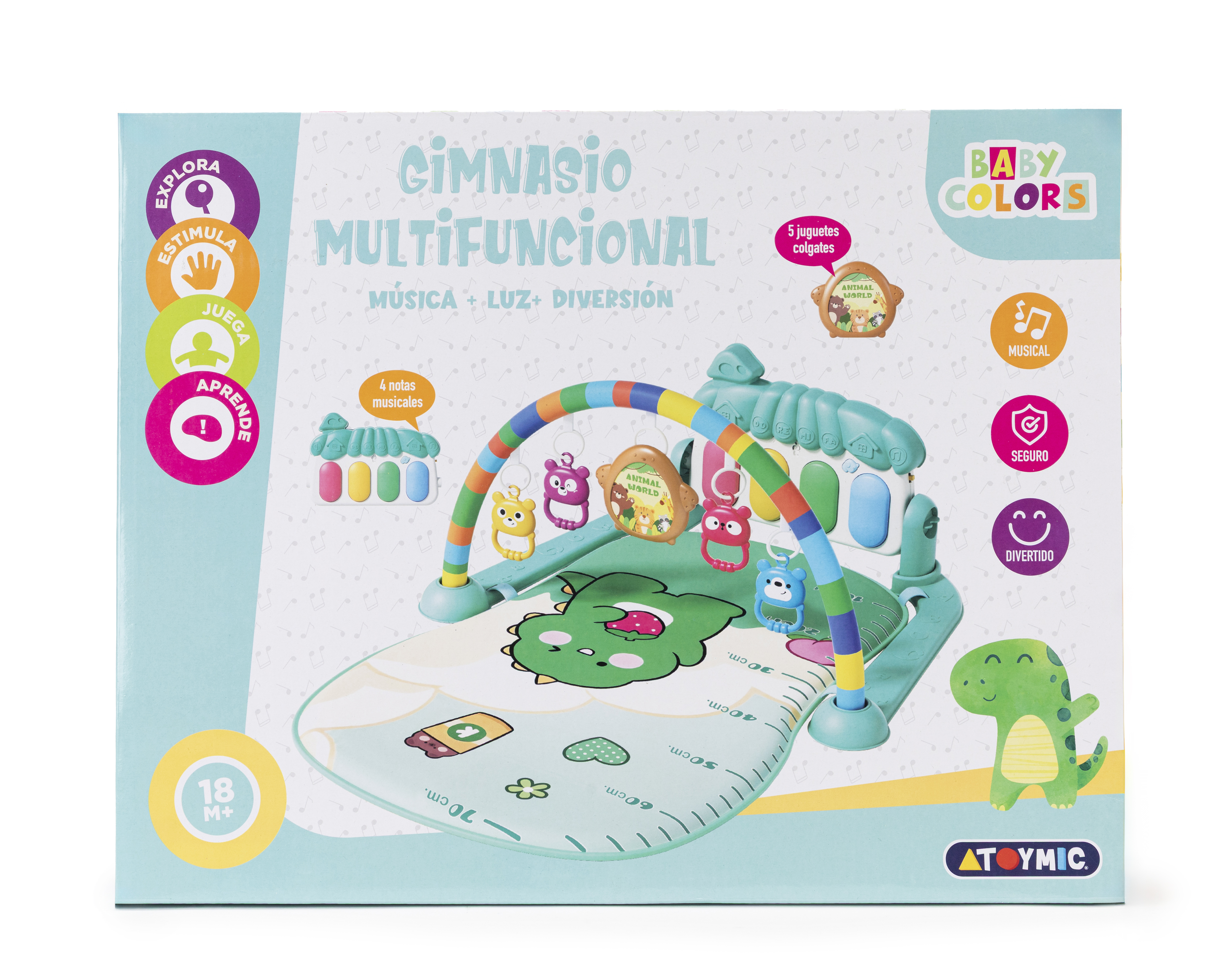 Foto 7 pulgar | Foto 6 | Gimnasio Multifuncional Baby Colors