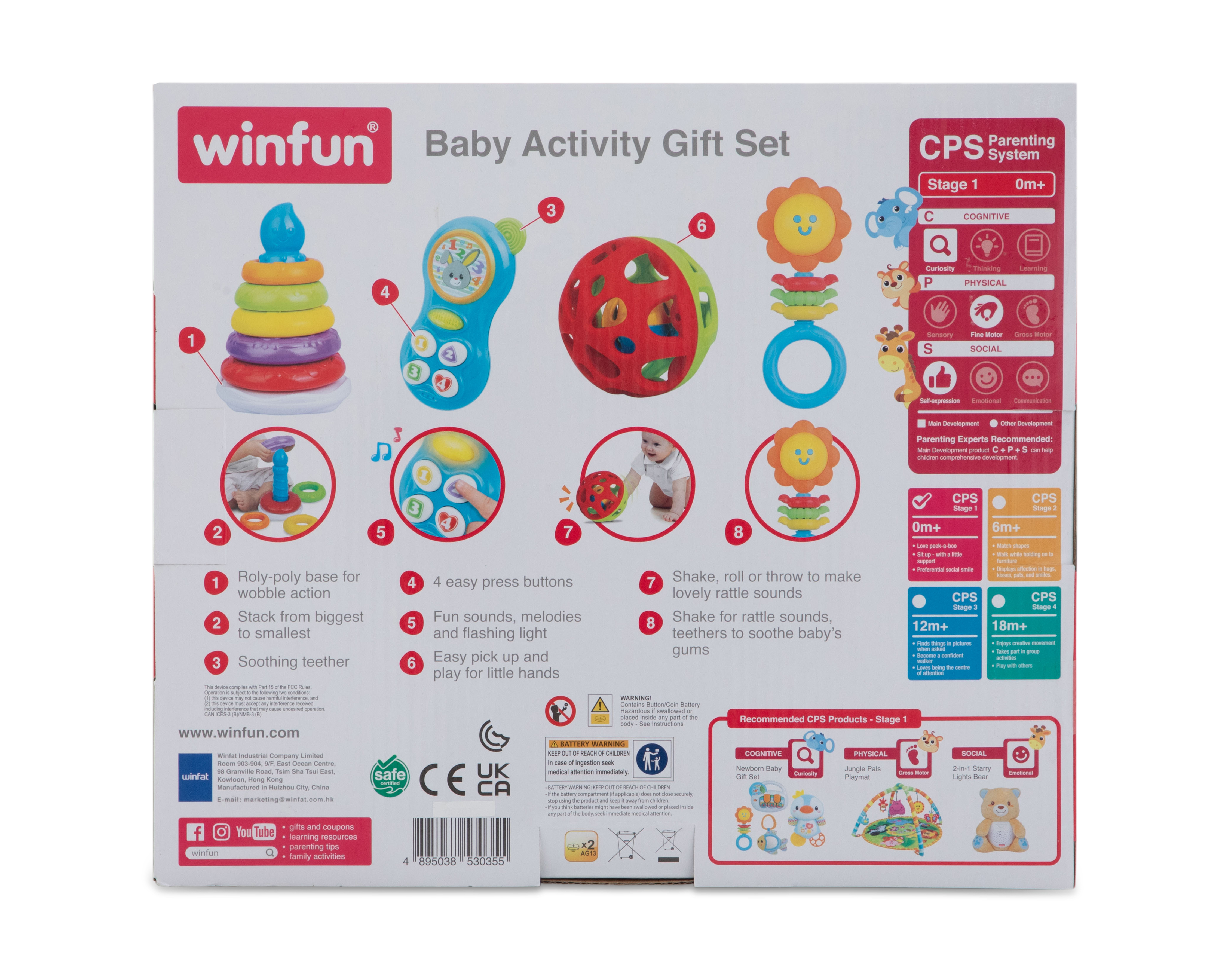 Foto 4 | Foto 4 | Set de Juego de Actividades para Bebé Winfun