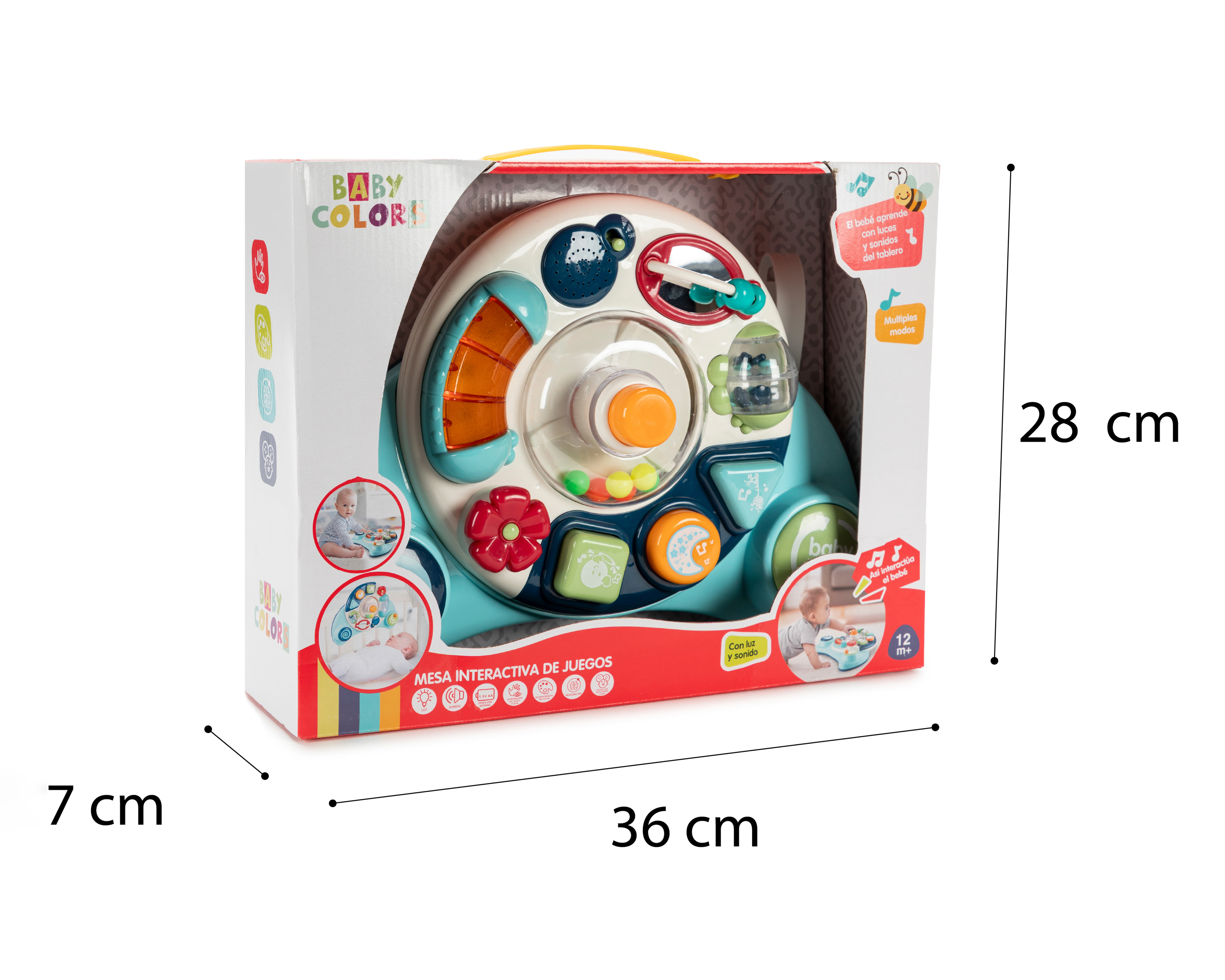 Foto 6 | Foto 6 | Mesa Interactiva de Juegos Baby Colors