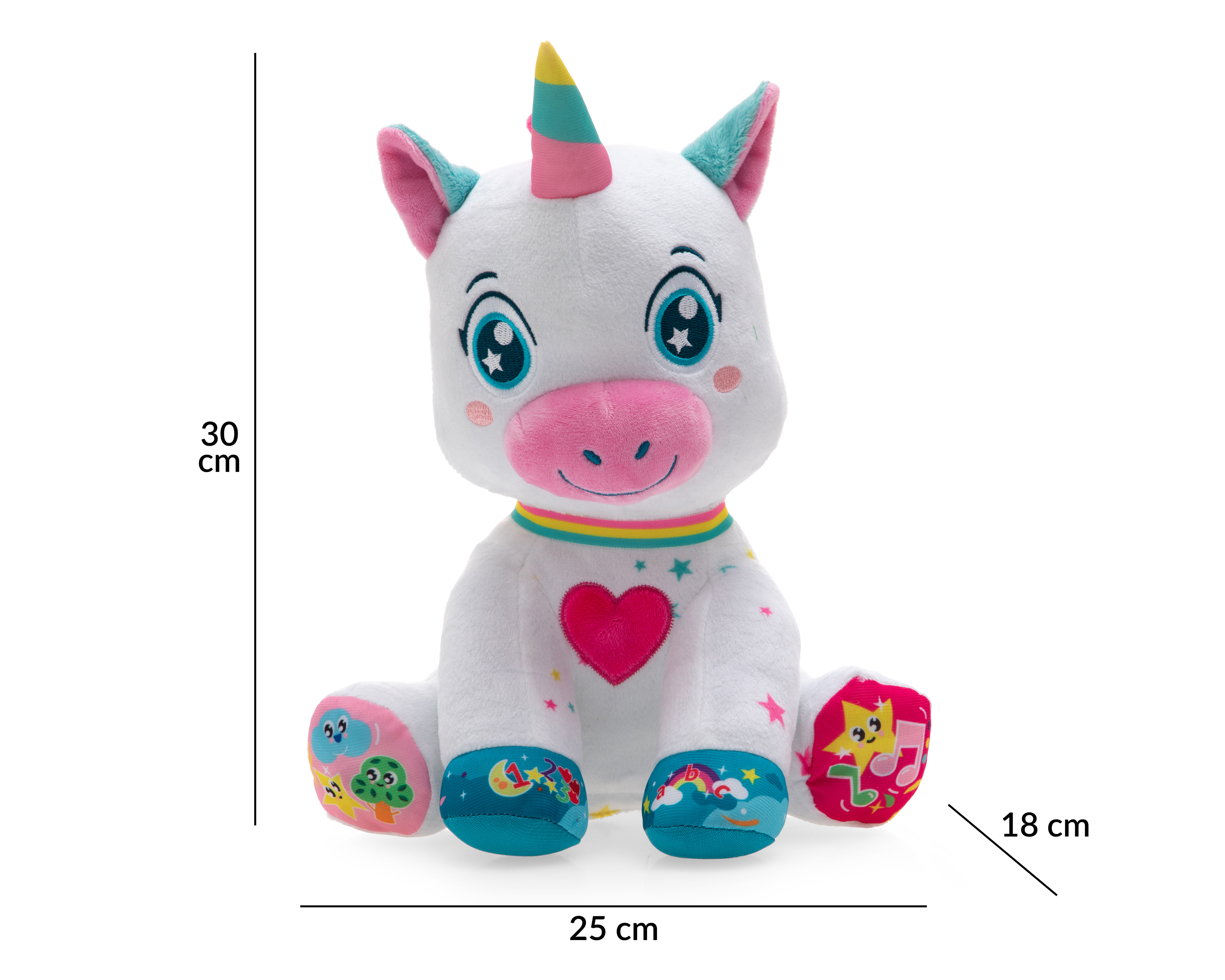 Foto 5 pulgar | Foto 4 | Baby Unicornio Interactivo Clementoni con Luces y Sonidos