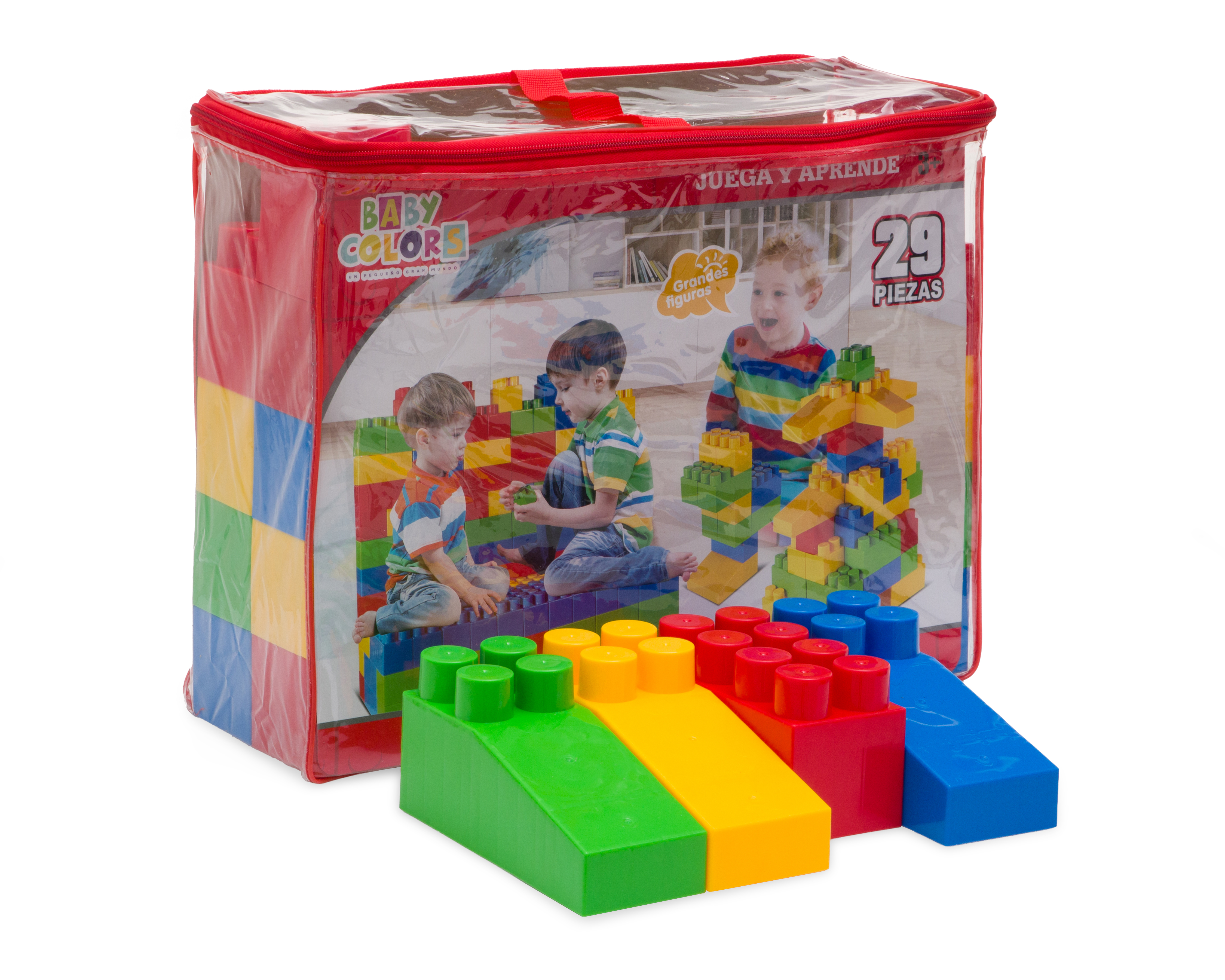 Bloques de Construcción Baby Colors 29 Piezas