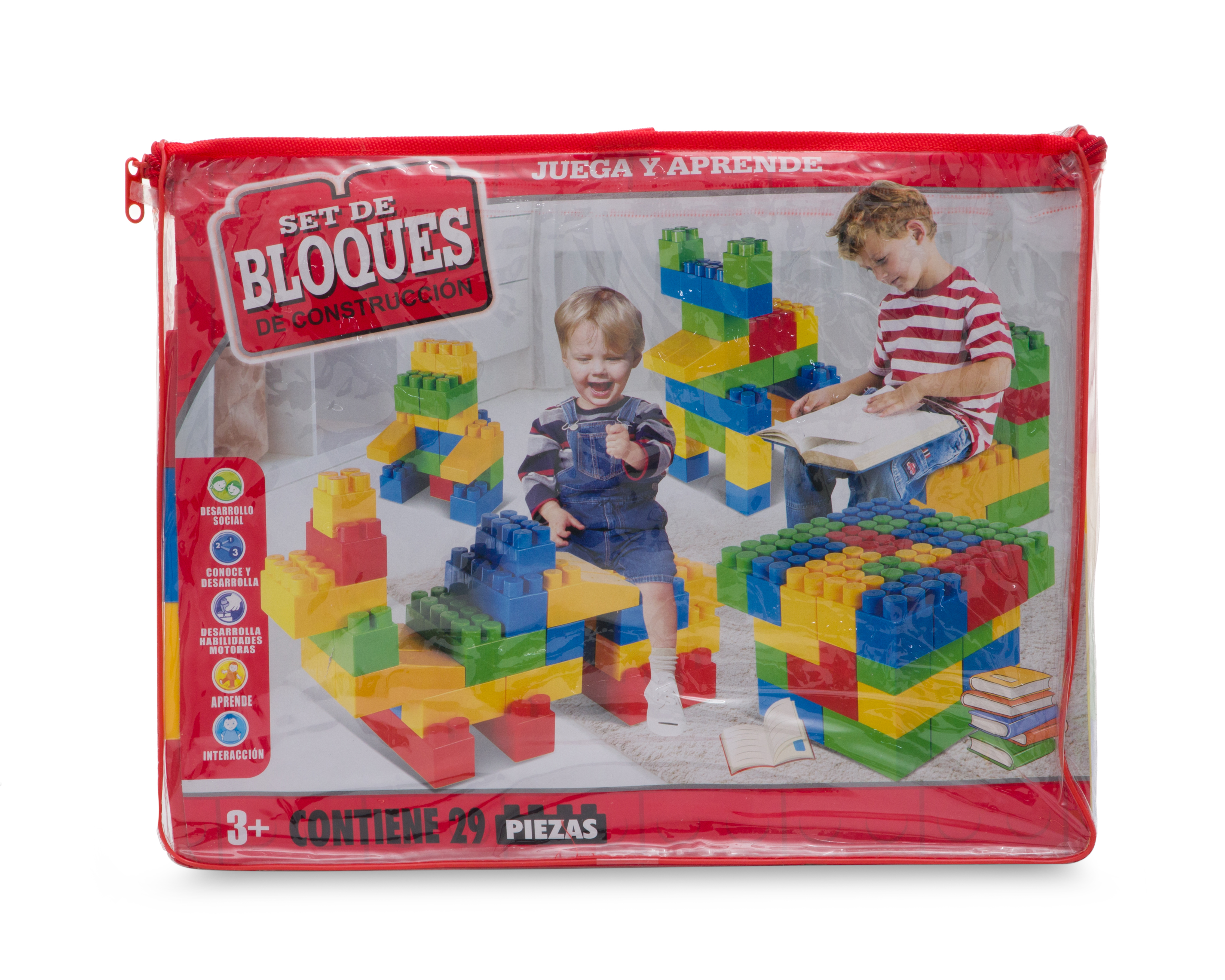 Foto 5 pulgar | Foto 4 | Bloques de Construcción Baby Colors 29 Piezas