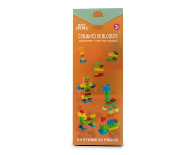 Foto 4 | Foto 4 | Bloques de Construcción Baby Colors 55 Piezas