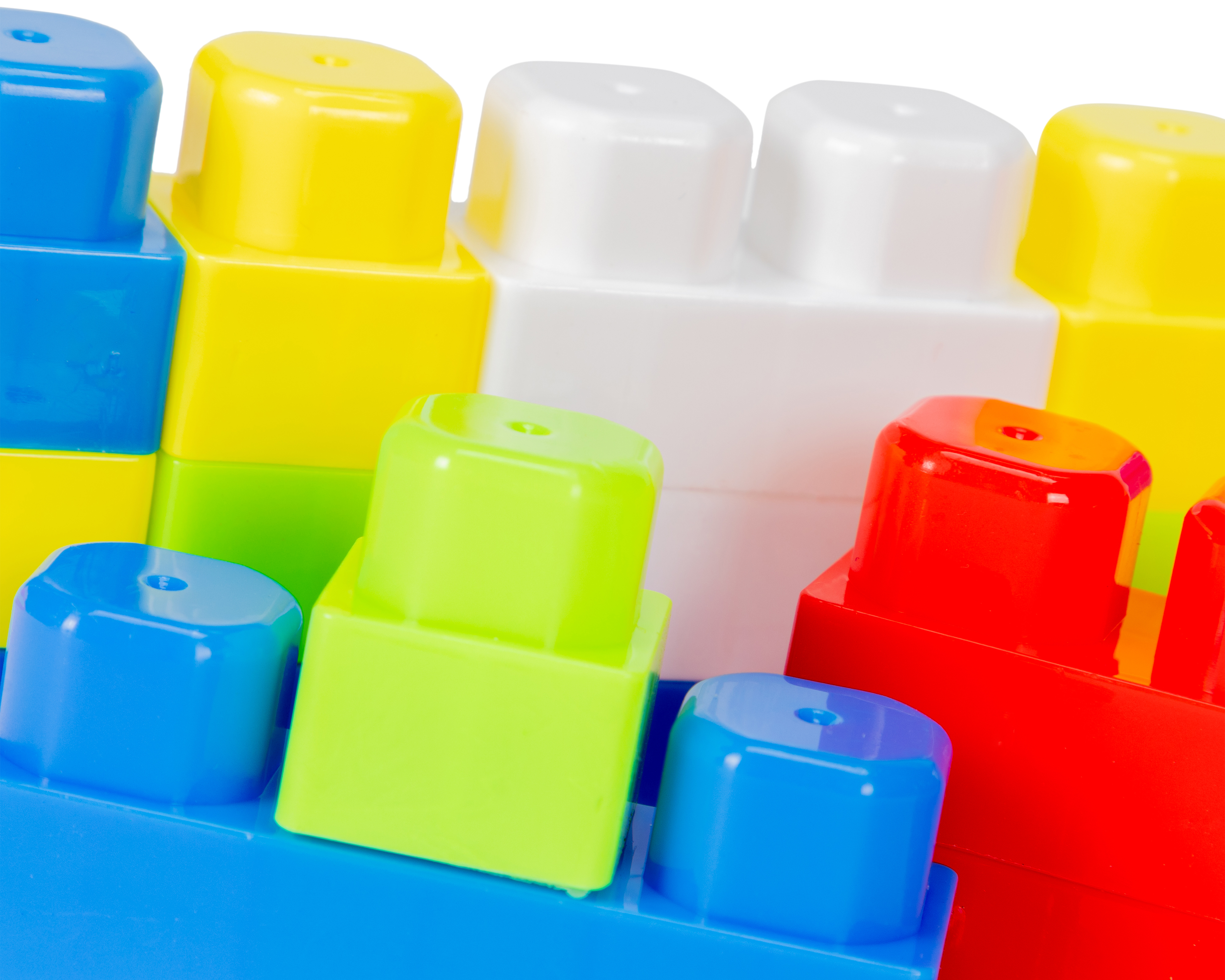 Foto 5 pulgar | Foto 4 | Carrito de Supermercado con Bloques de Construcción Baby Colors 60 Piezas