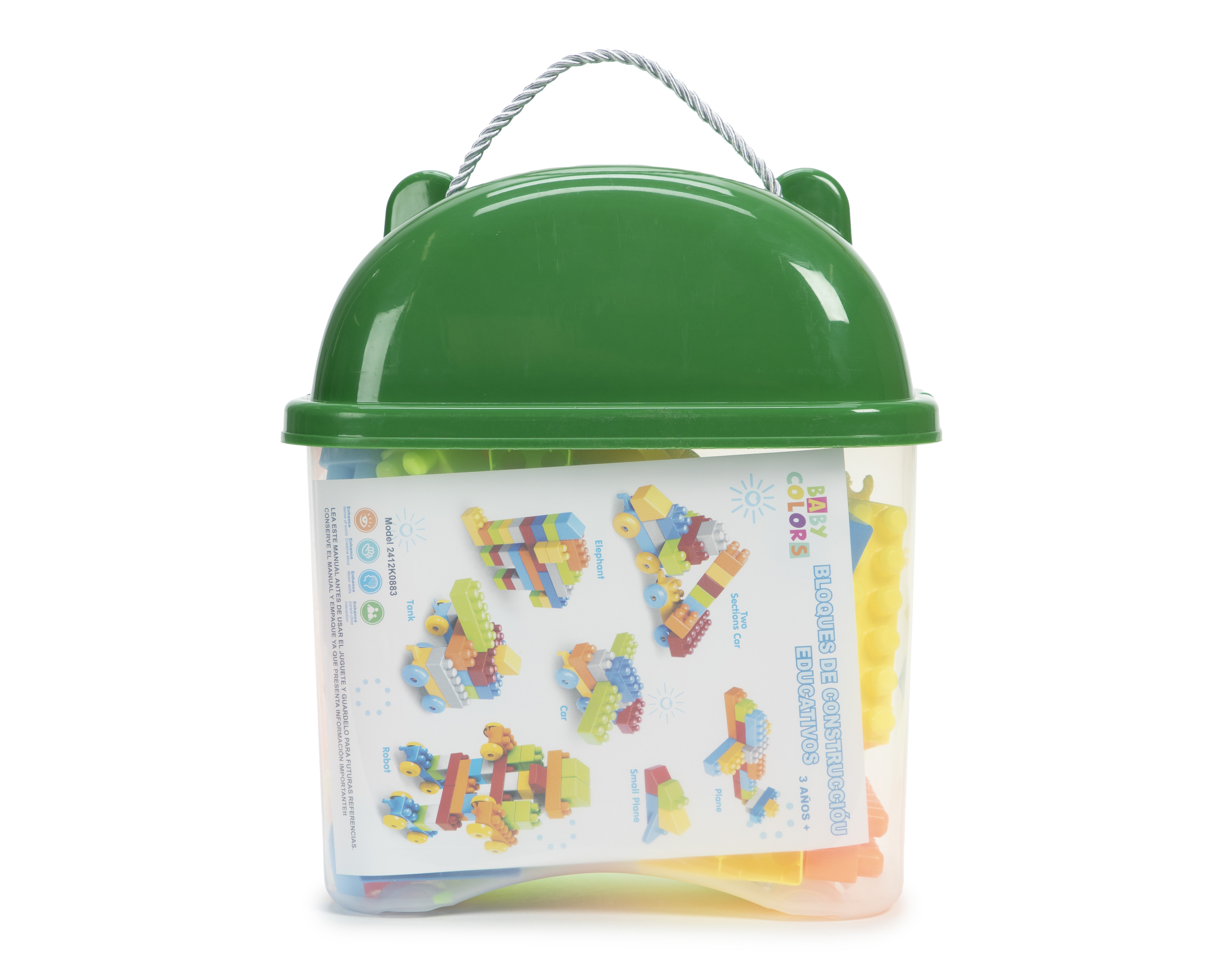 Foto 4 | Foto 4 | Bloques de Construcción Baby Colors 65 Piezas