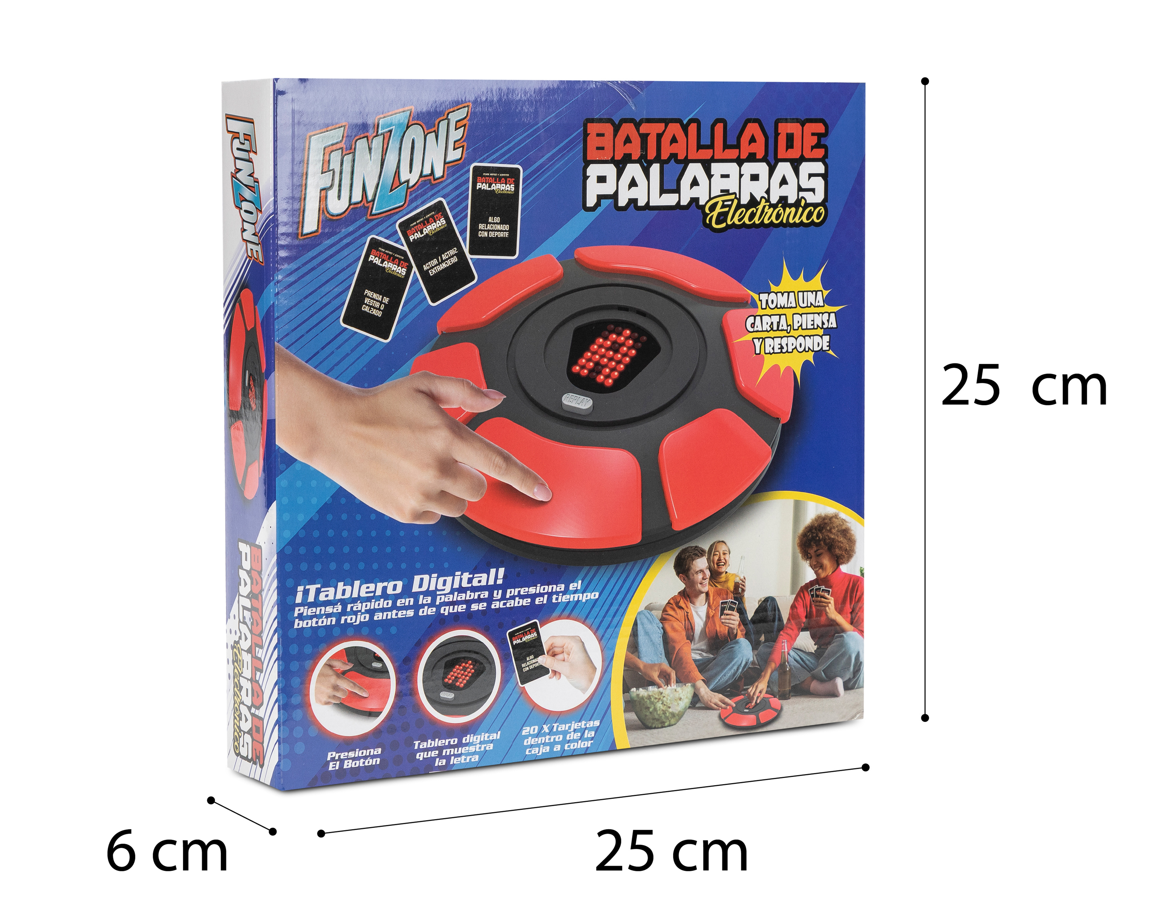 Foto 3 | Foto 3 | Juego de Mesa Batalla de Palabras Electrónico Funzone