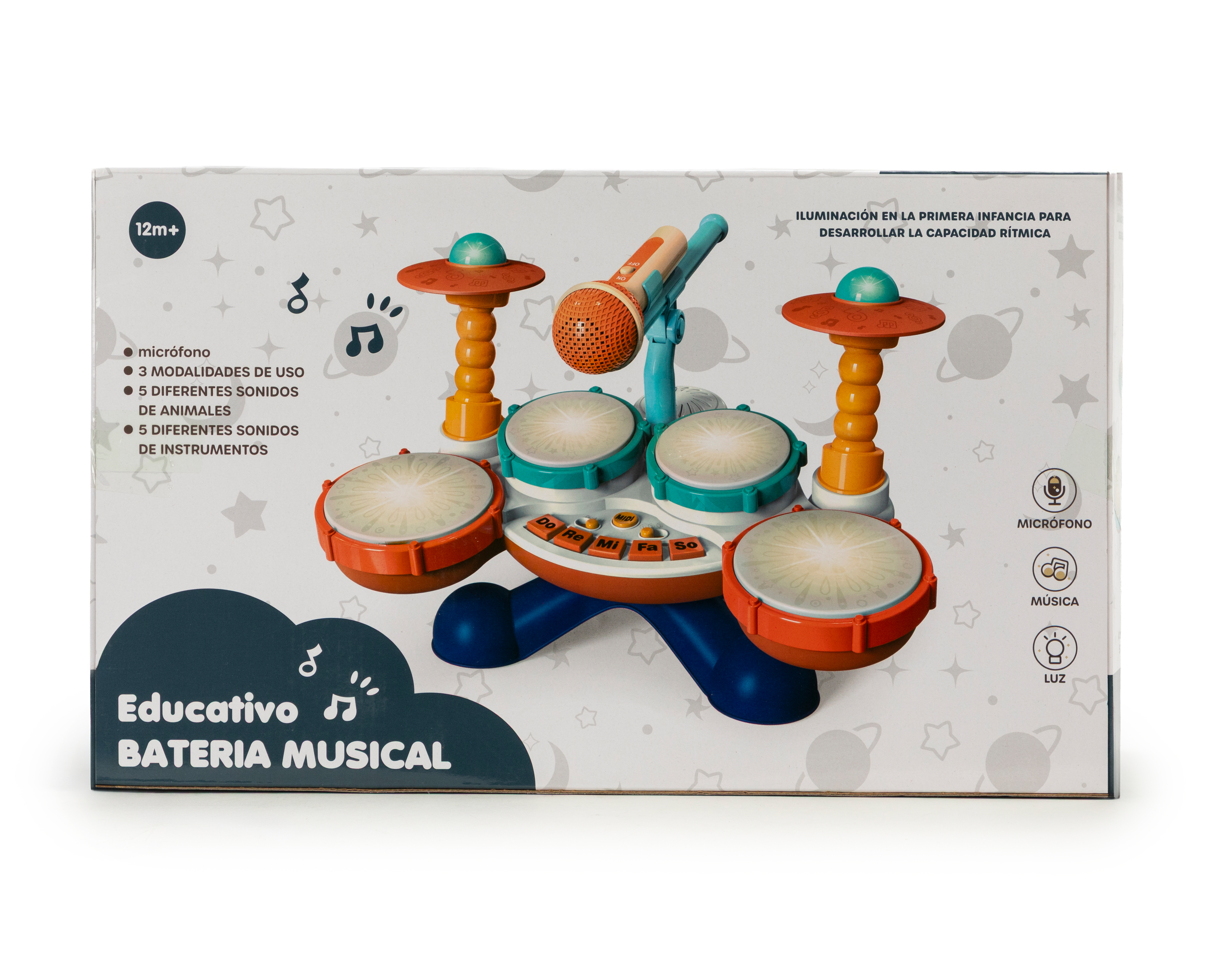 Foto 2 | Foto 2 | Batería Musical Baby Colors