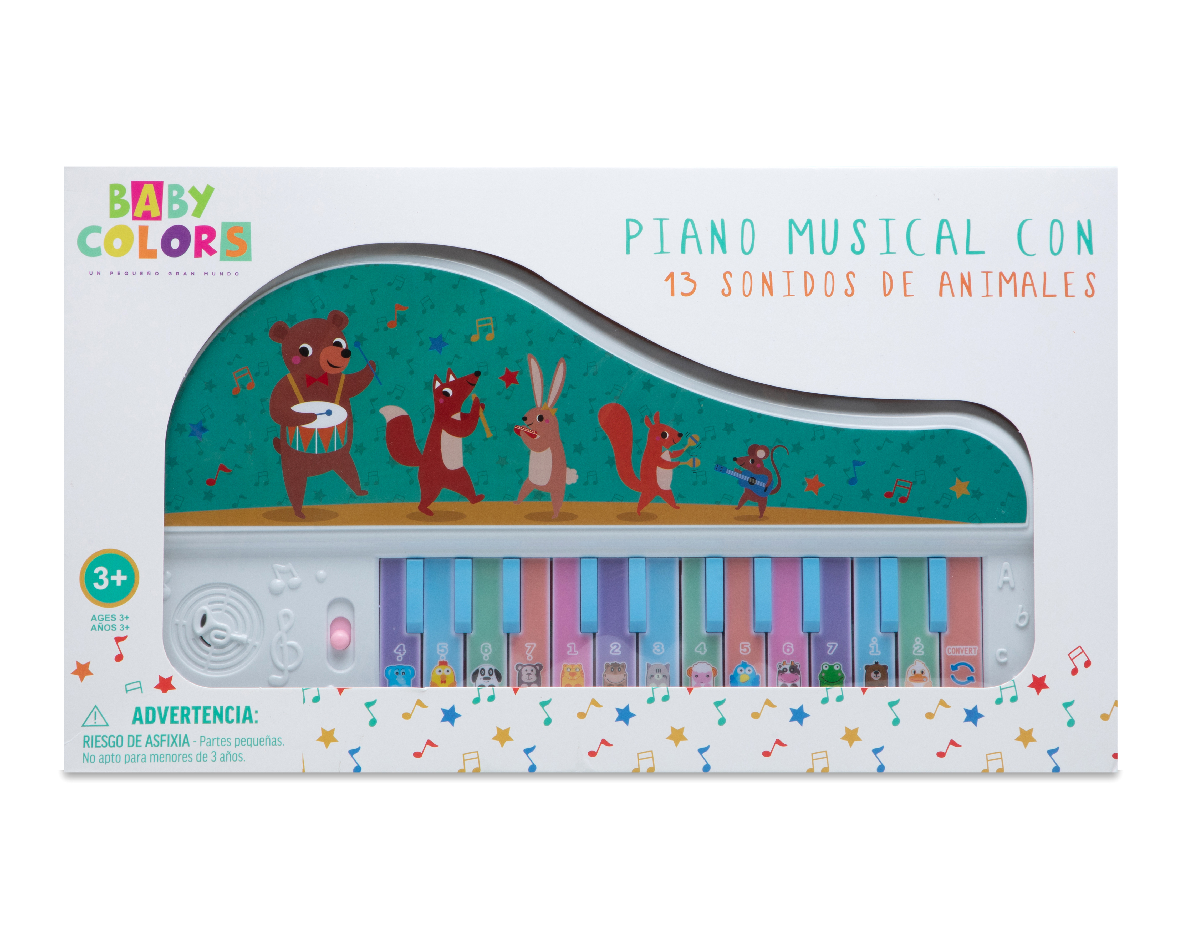 Foto 5 pulgar | Foto 4 | Piano Musical Baby Colors
