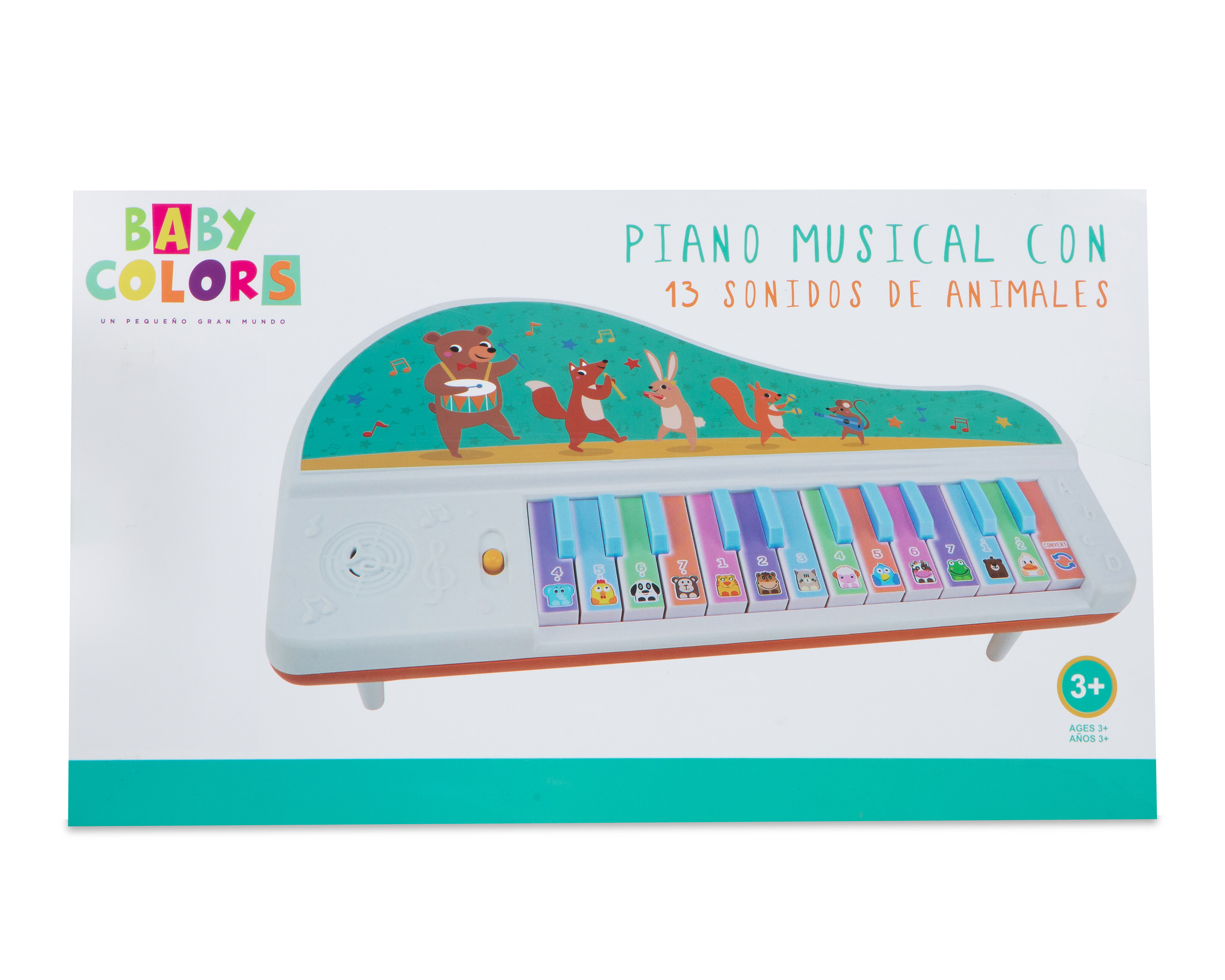 Foto 5 | Foto 5 | Piano Musical Baby Colors