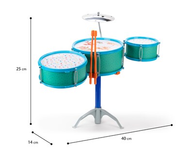 Foto 6 | Foto 6 | Batería de Juguete Baby Colors con Baquetas