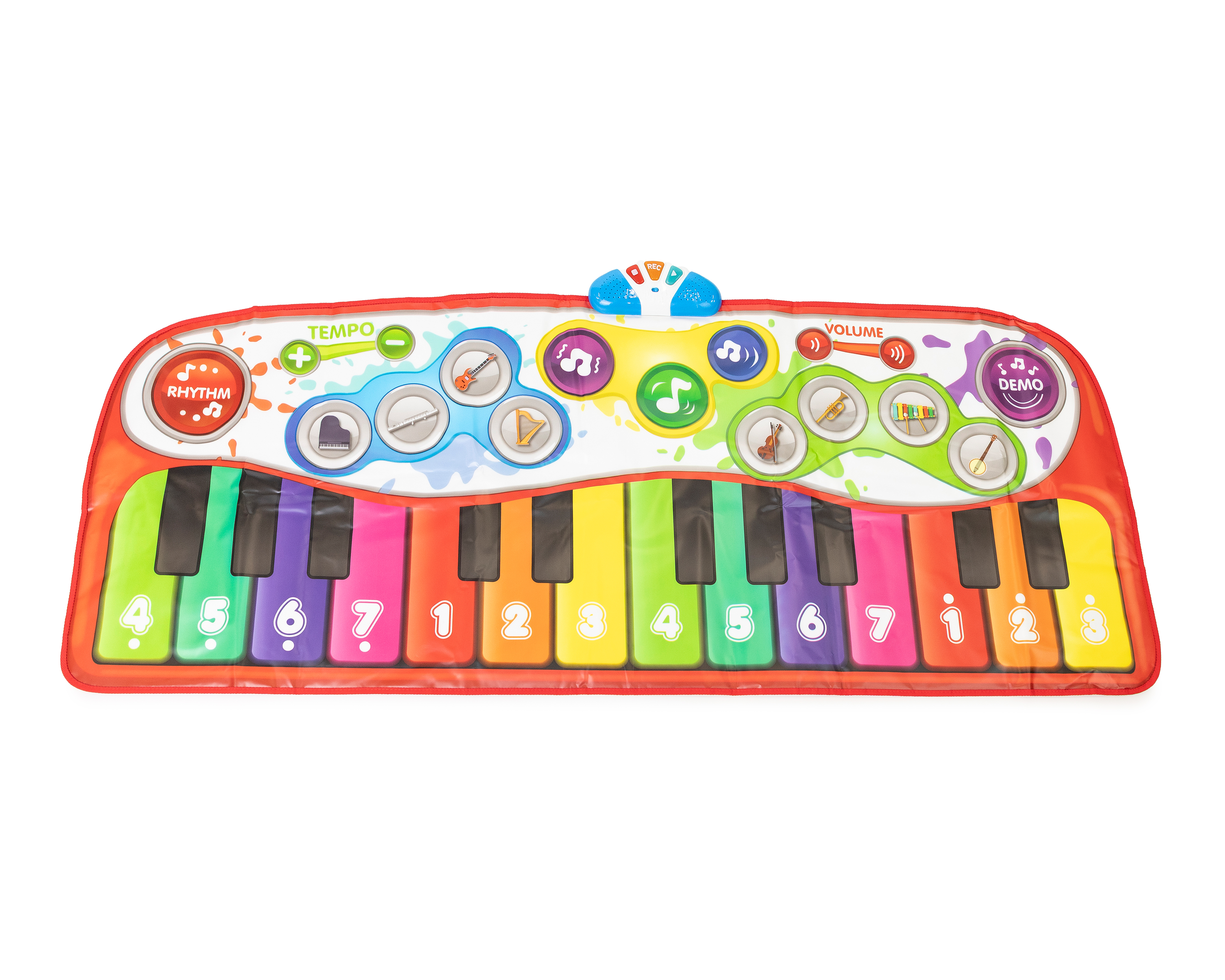 Tapete de Piano Gigante Step-to-Play Winfun