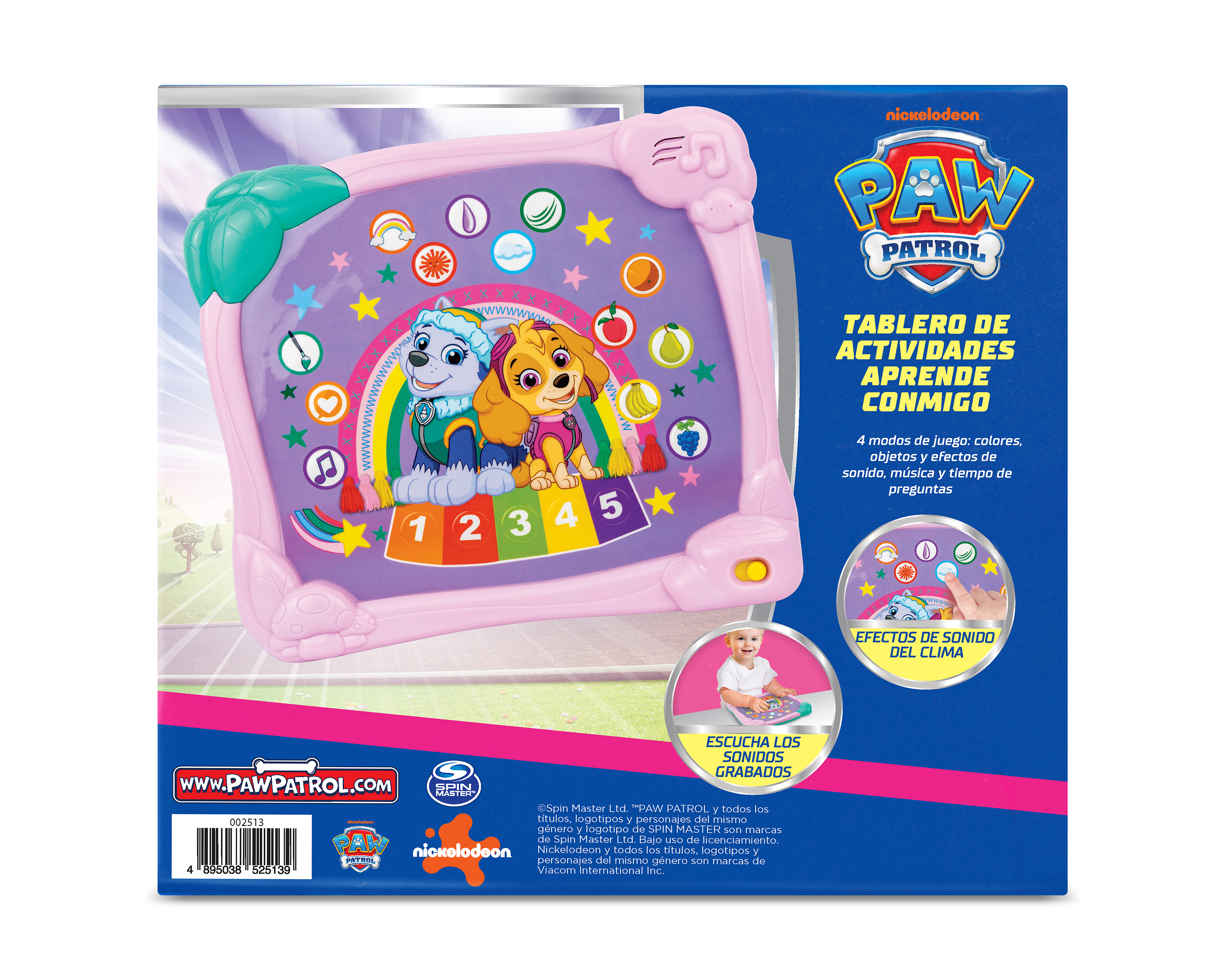 Foto 3 pulgar | Foto 2 | Tablero de Actividades Aprende Conmigo Paw Patrol