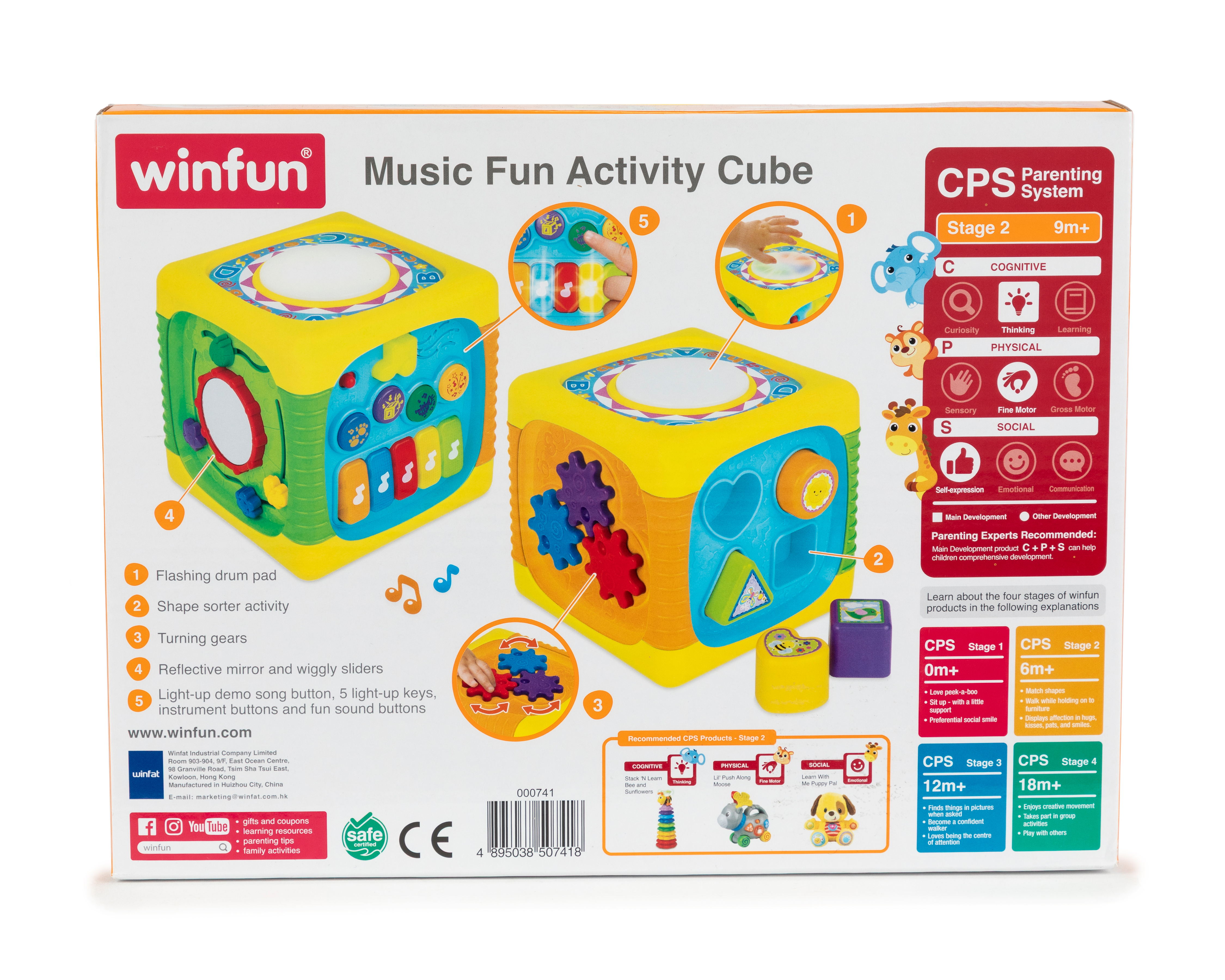Foto 4 | Foto 4 | Cubo de Actividades Divertidas y Musicales Winfun