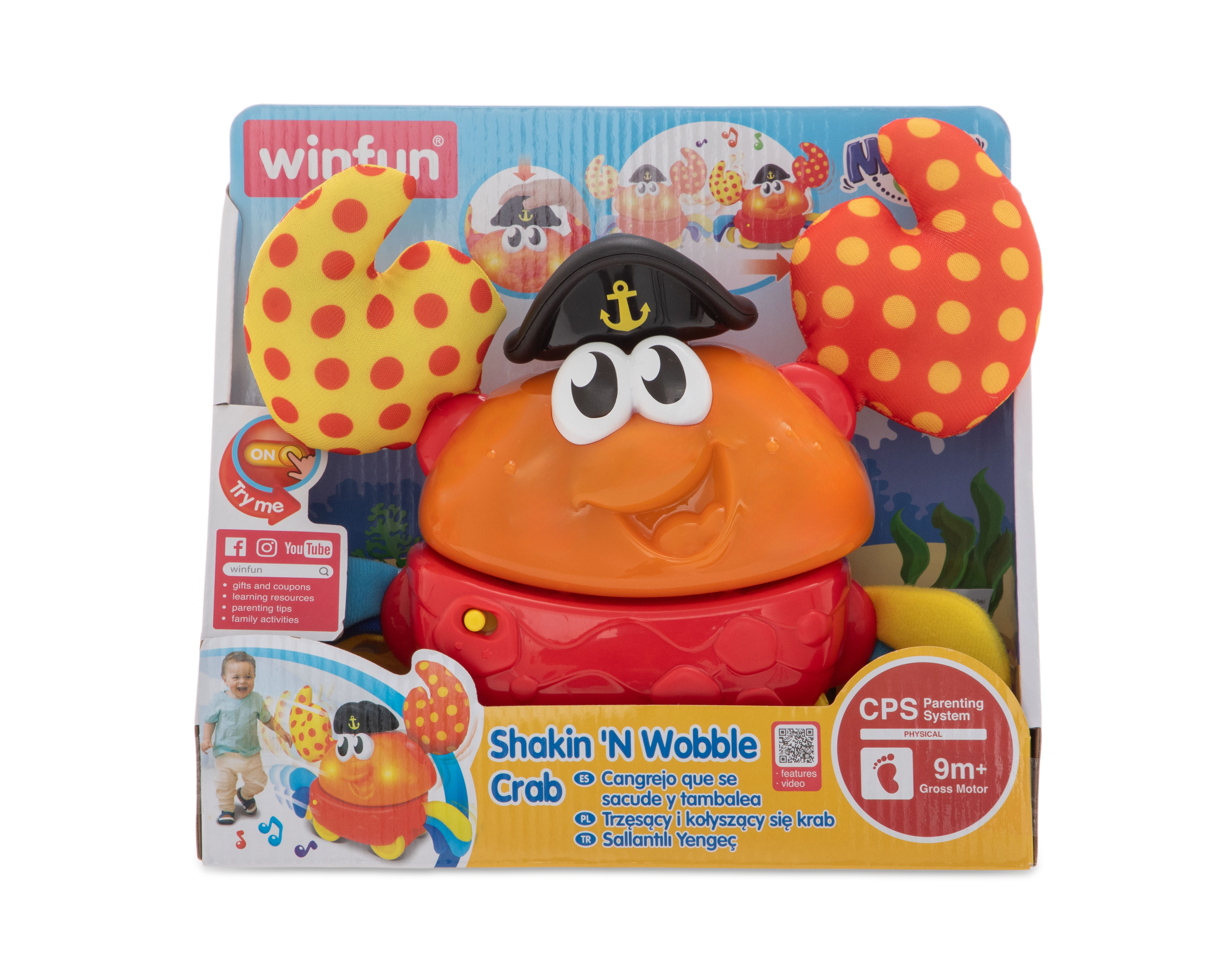 Foto 4 | Foto 4 | Cangrejo Shakin 'N Wobble Winfun