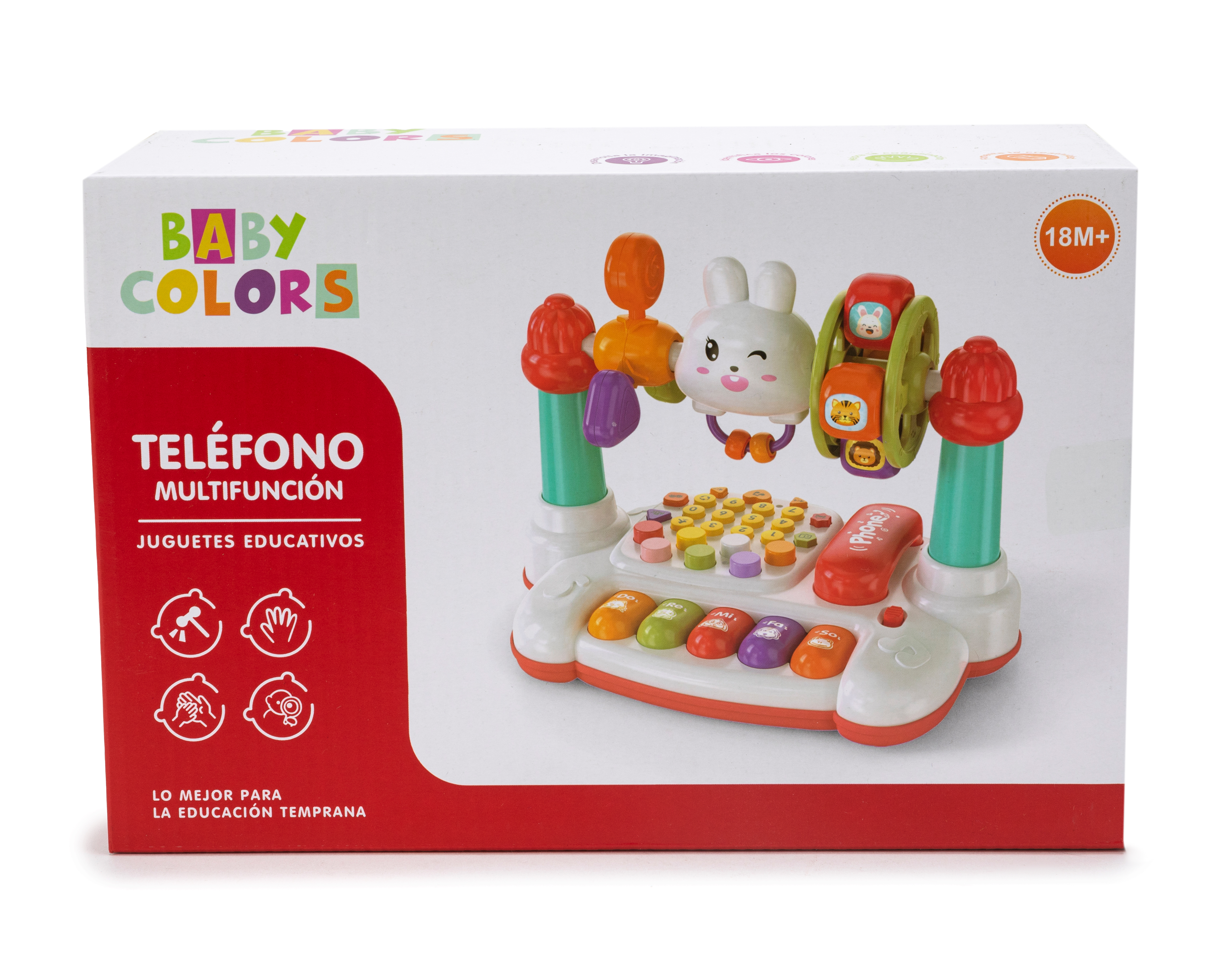 Foto 5 pulgar | Foto 4 | Teléfono Multifunción Baby Colors con Sonidos