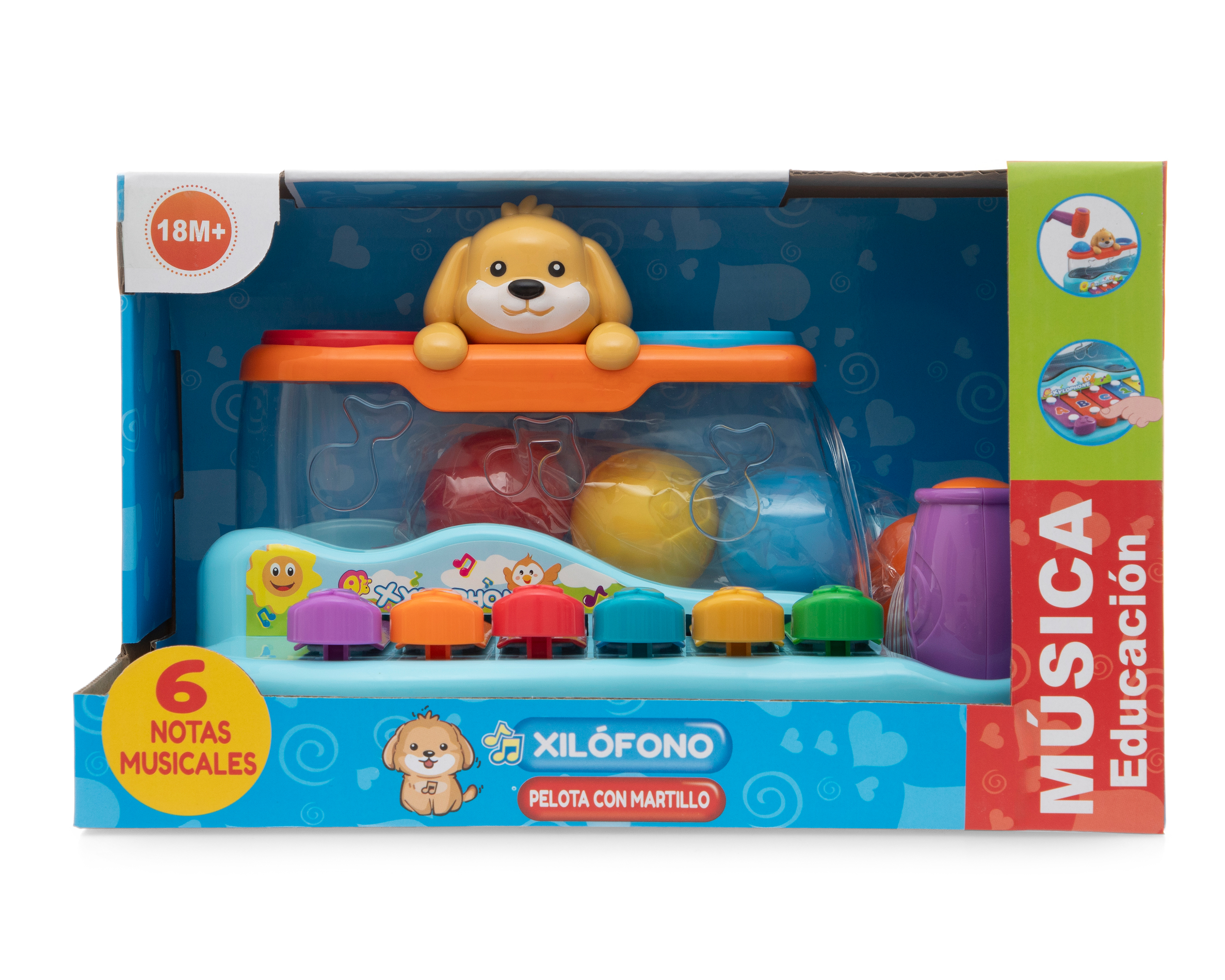 Foto 4 | Foto 4 | Xilófono Pelota con Martillo Baby Colors