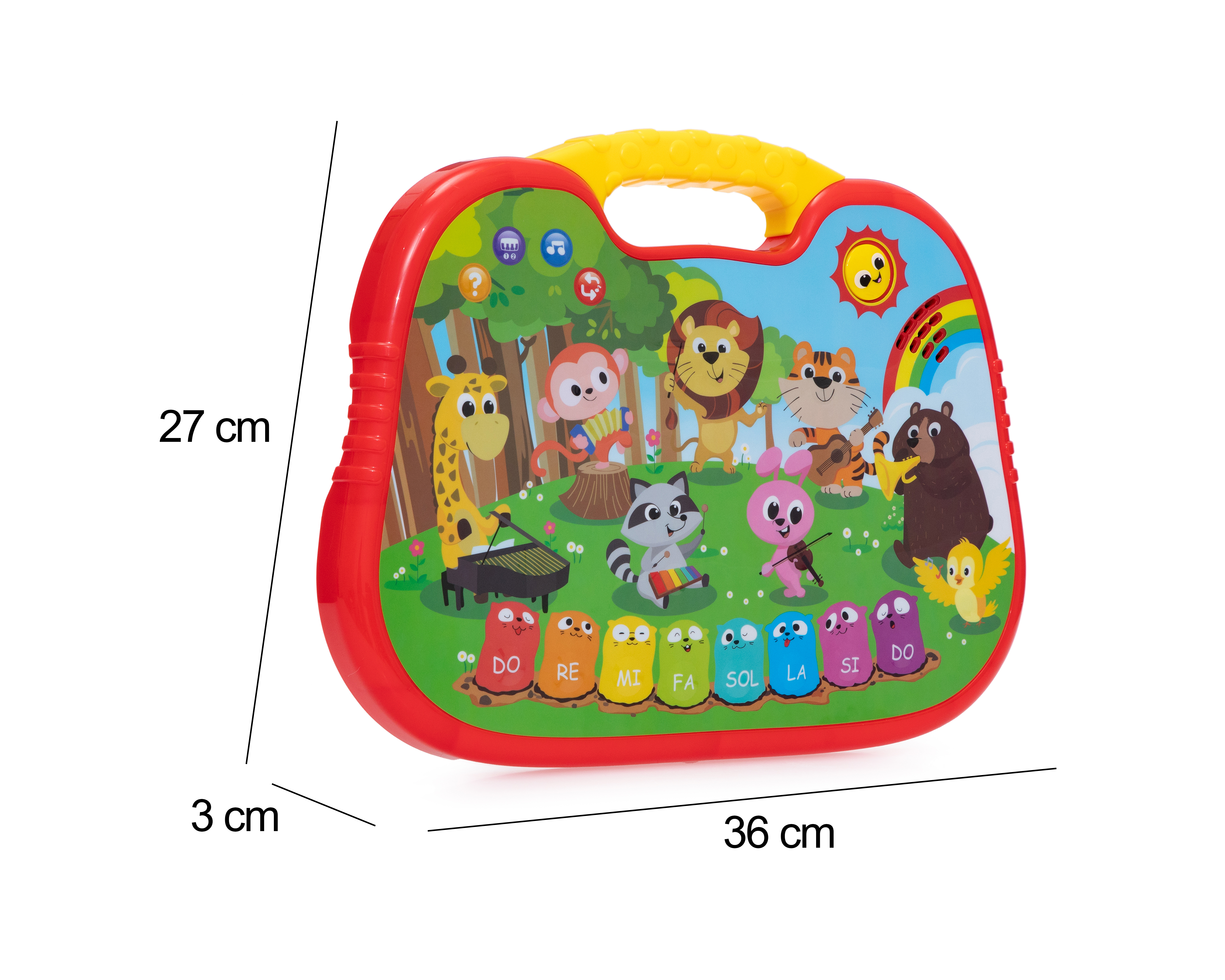 Foto 7 pulgar | Foto 6 | Piano Interactivo Baby Colors con Luces y Sonido