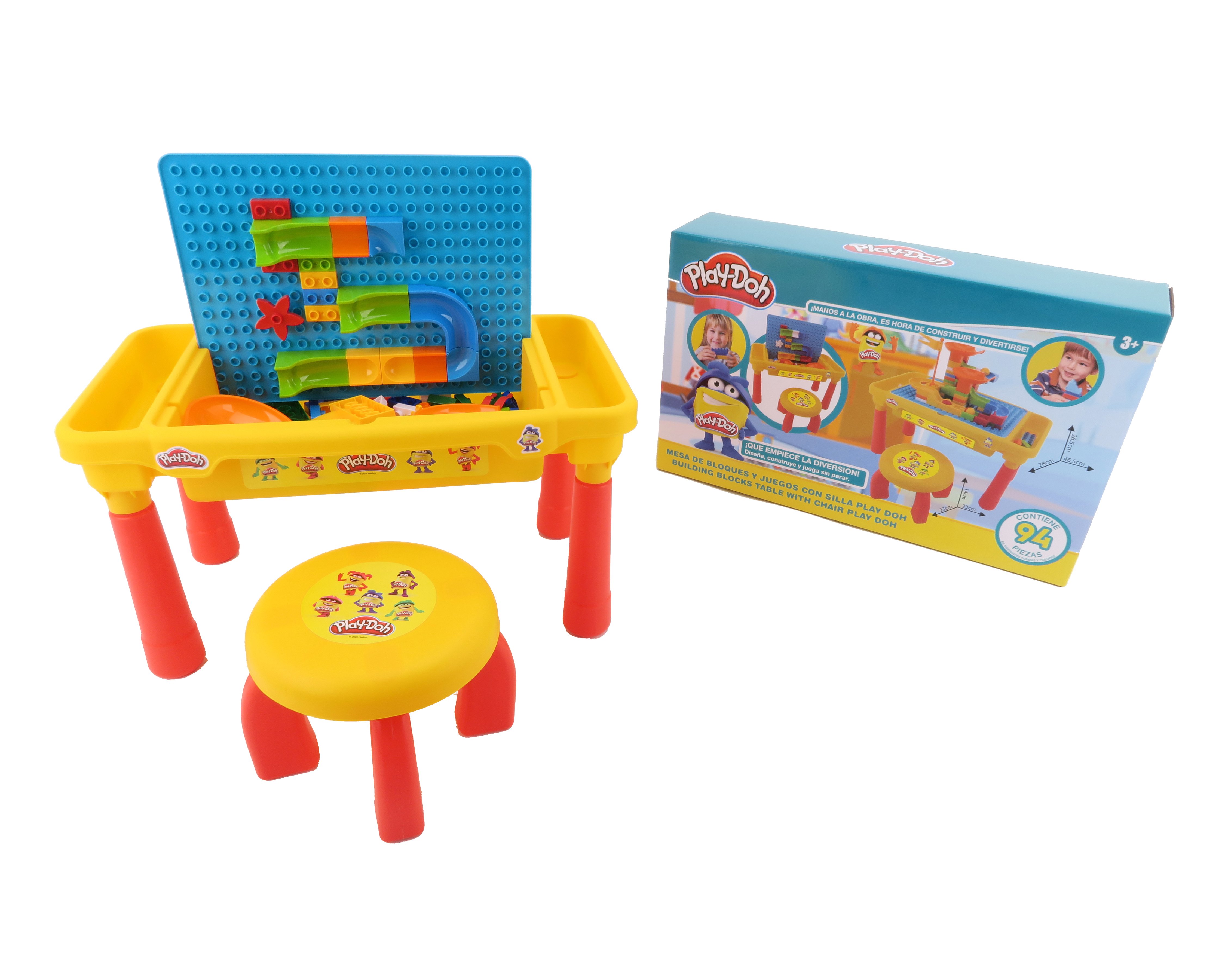 Foto 4 pulgar | Foto 3 | Mesa de Bloques y Juegos con Silla Play-Doh