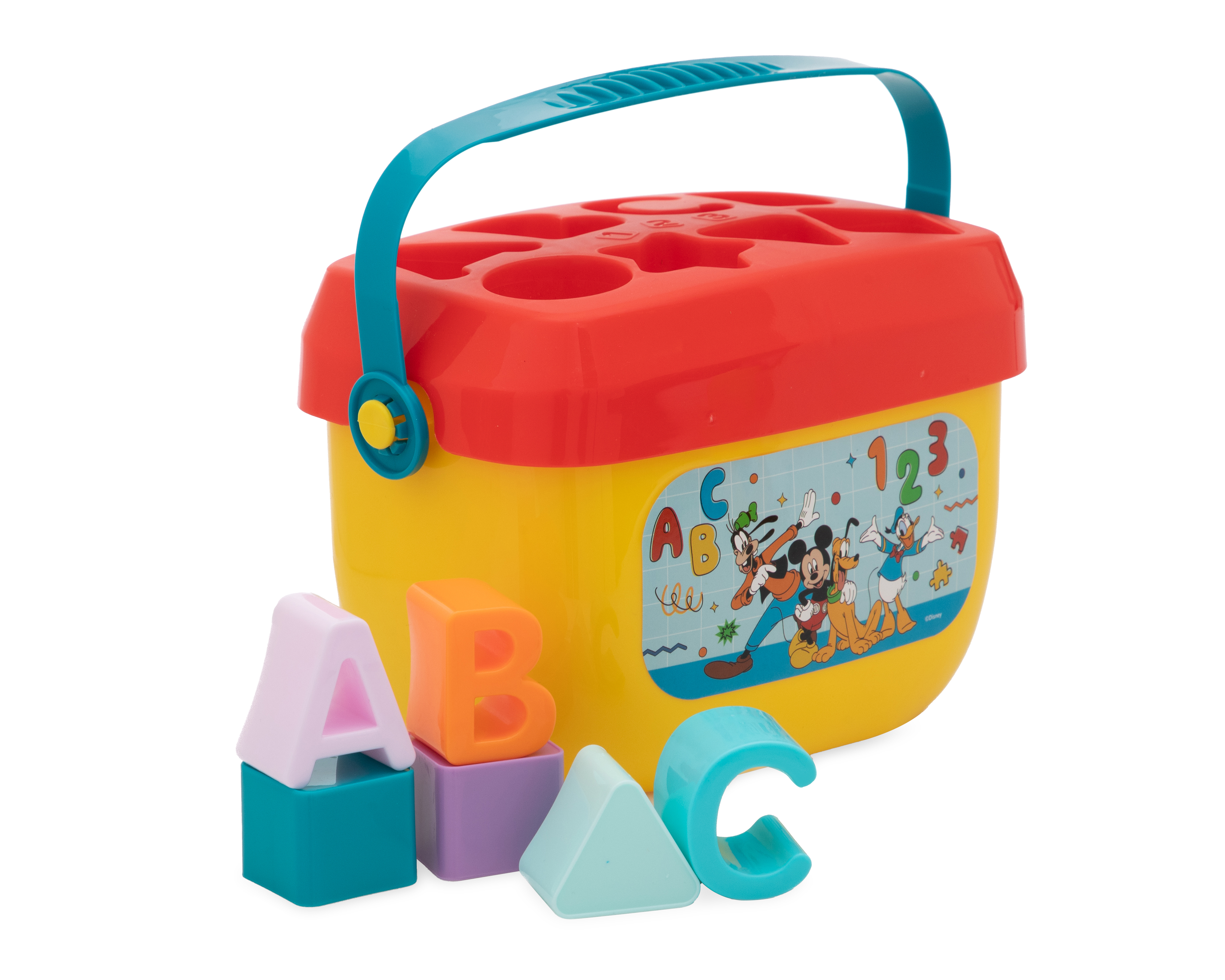 Foto 2 pulgar | Foto 1 | Juguete de Encaje Formas y Letras Disney Baby