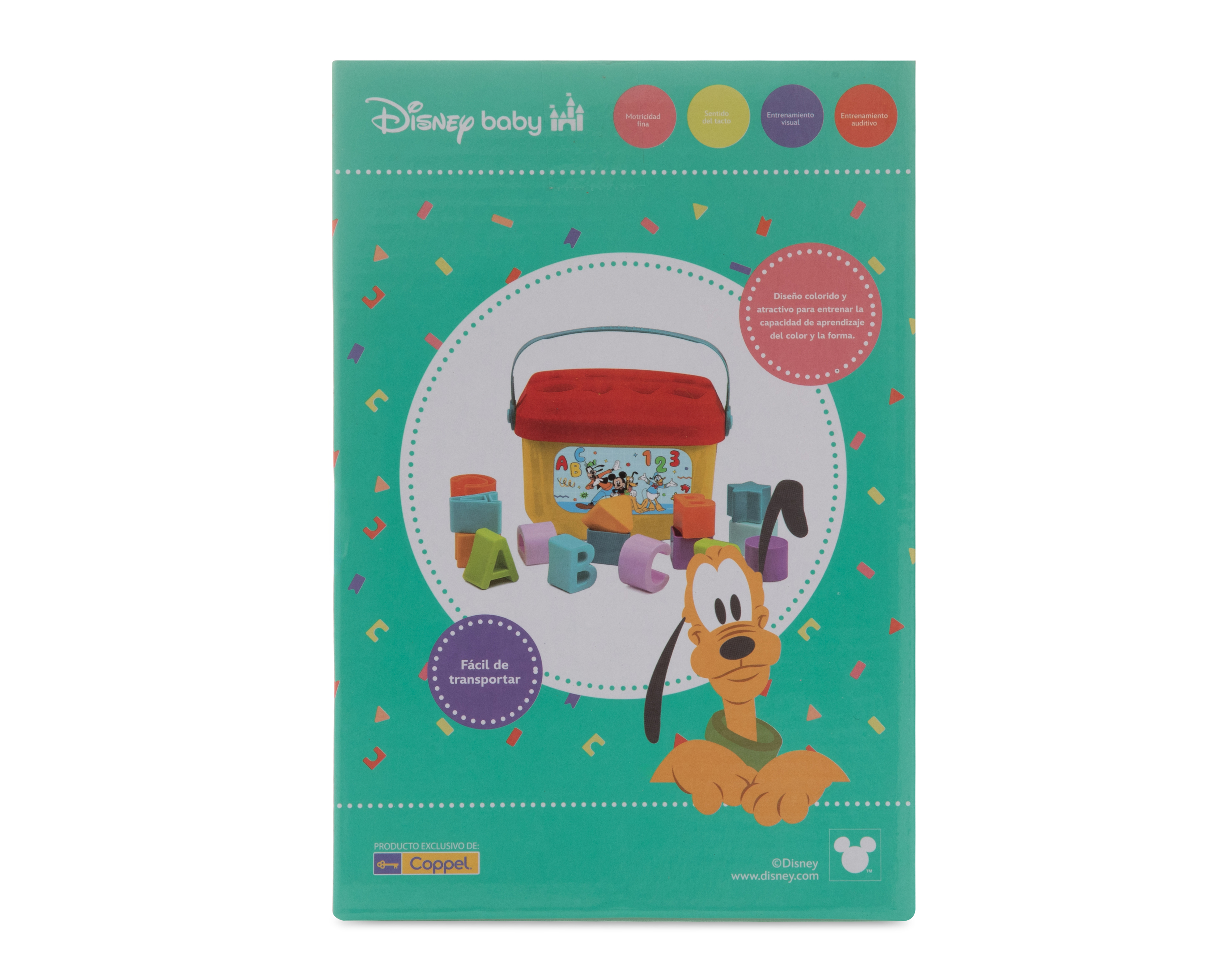 Foto 4 | Foto 4 | Juguete de Encaje Formas y Letras Disney Baby