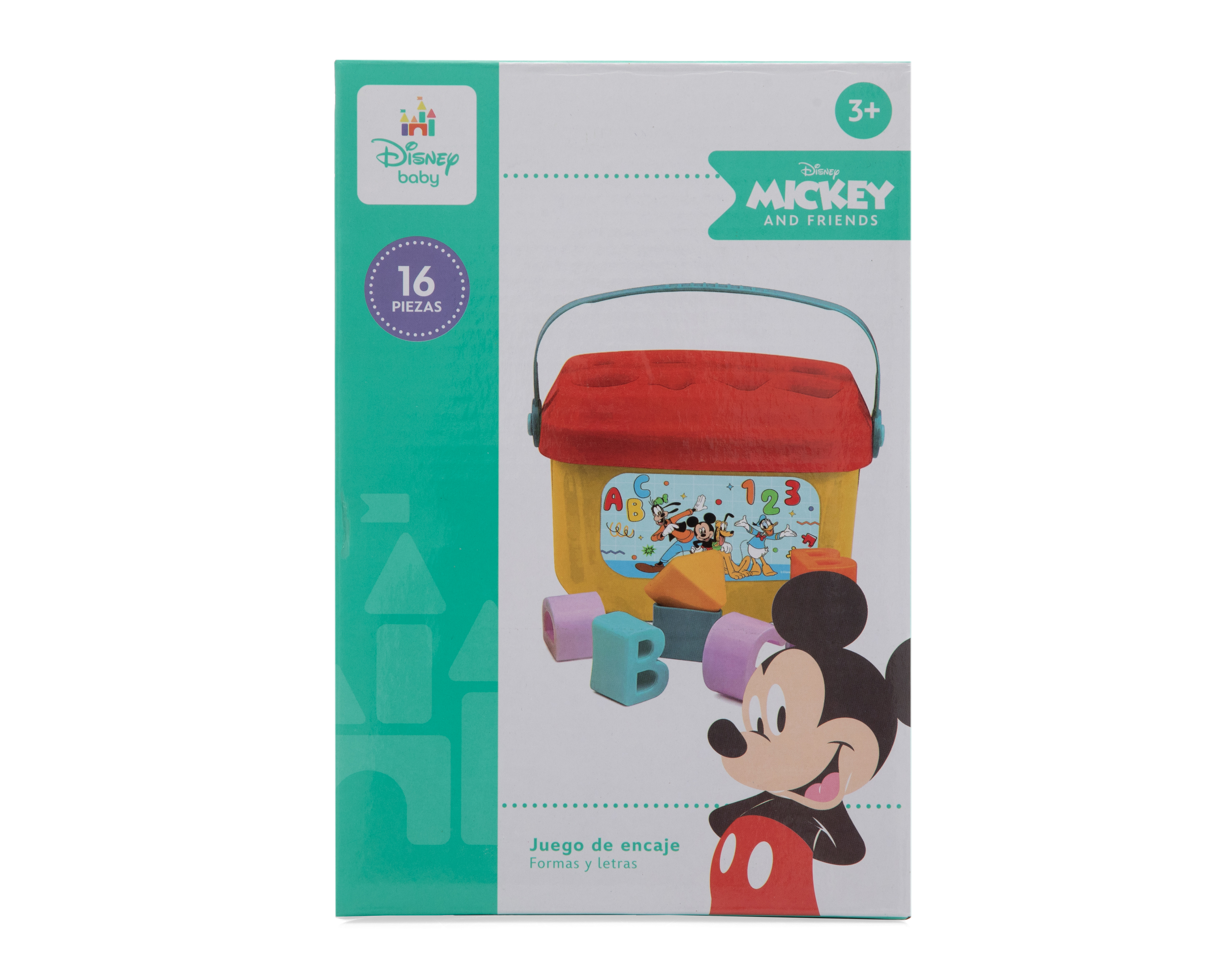 Foto 5 | Foto 5 | Juguete de Encaje Formas y Letras Disney Baby