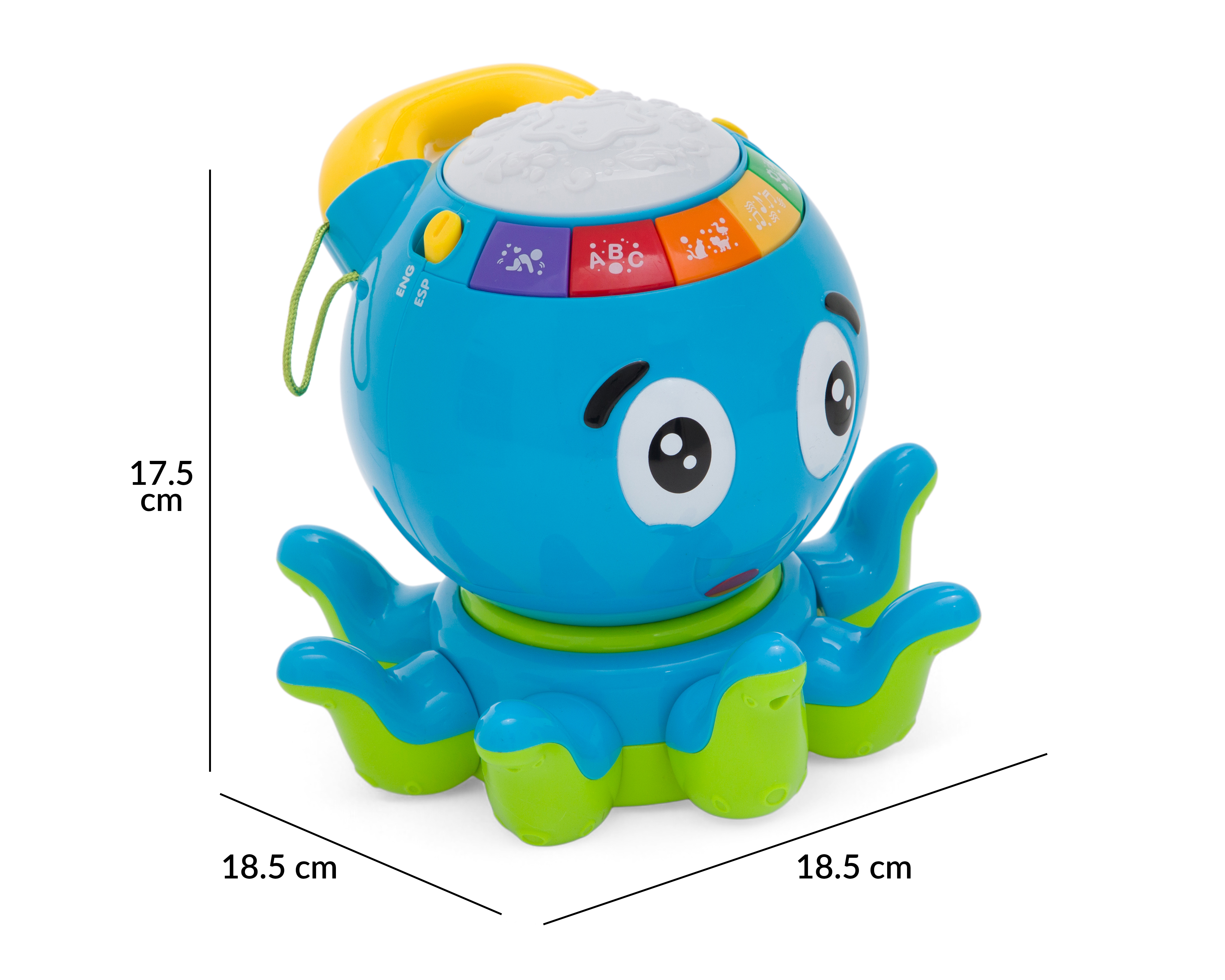 Foto 6 pulgar | Foto 5 | Juguete Musical Baby Colors Pulpo