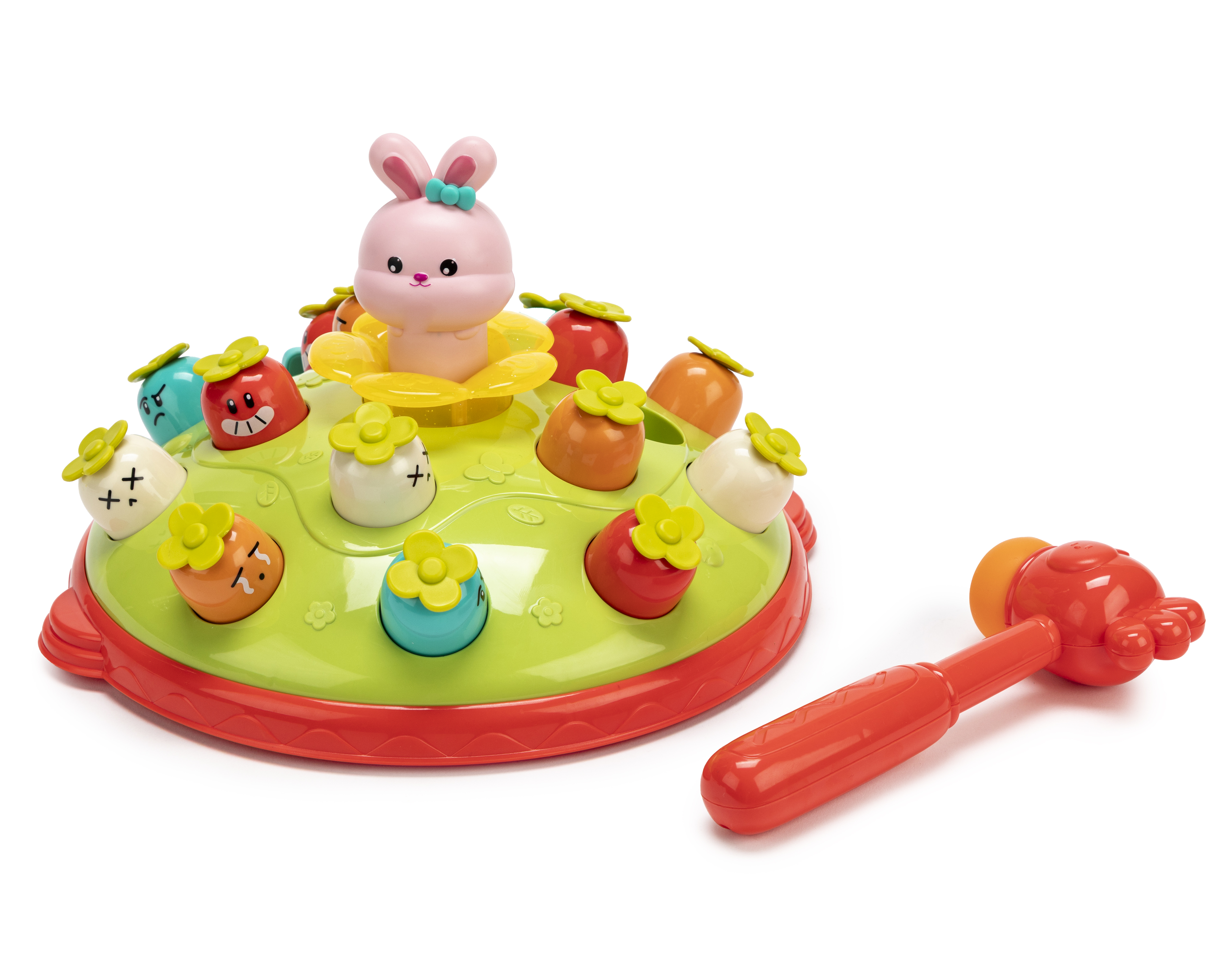 Juguete Interactivo Conejo Saltarín Baby Colors con Sonido