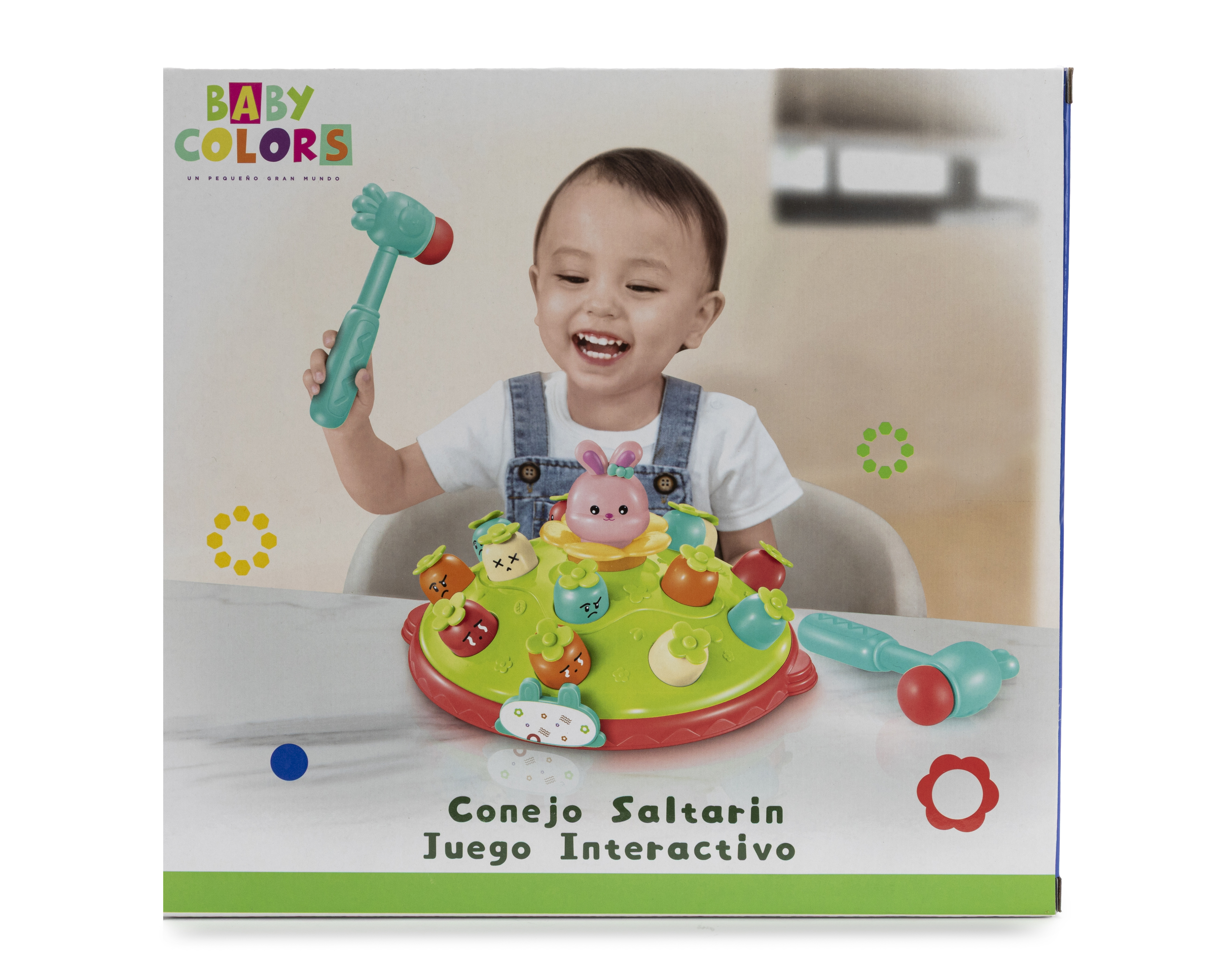 Foto 5 pulgar | Foto 4 | Juguete Interactivo Conejo Saltarín Baby Colors con Sonido