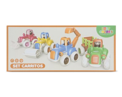 Foto 5 | Foto 5 | Carritos Baby Colors 2 Piezas