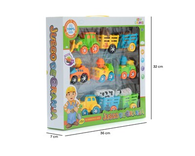Foto 6 | Foto 6 | Juego de Granja Baby Colors