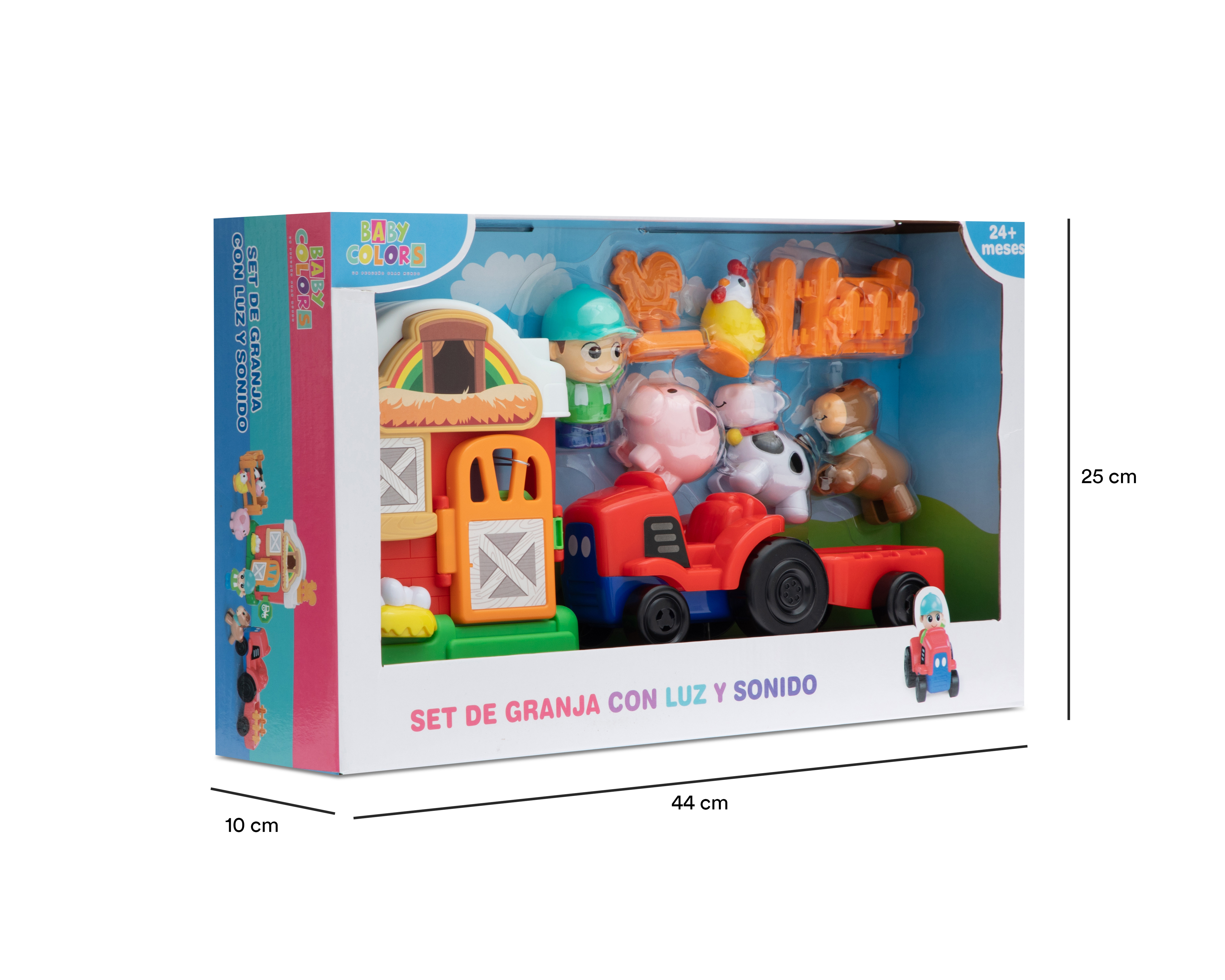Foto 6 | Foto 6 | Set de Granja Baby Colors con Luz y Sonido
