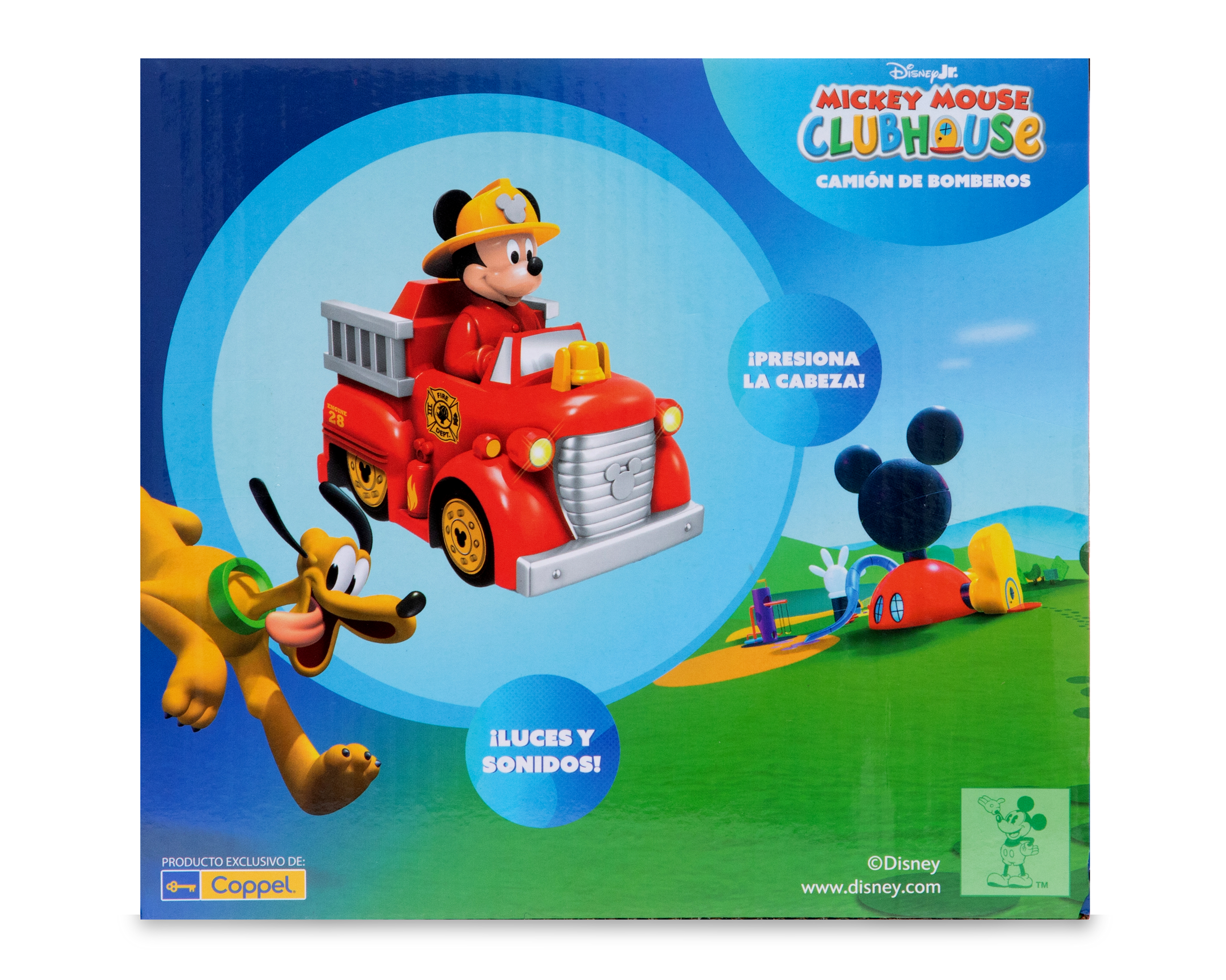 Foto 5 pulgar | Foto 4 | Camión de Bomberos Disney Mickey Mouse con Luz y Sonido