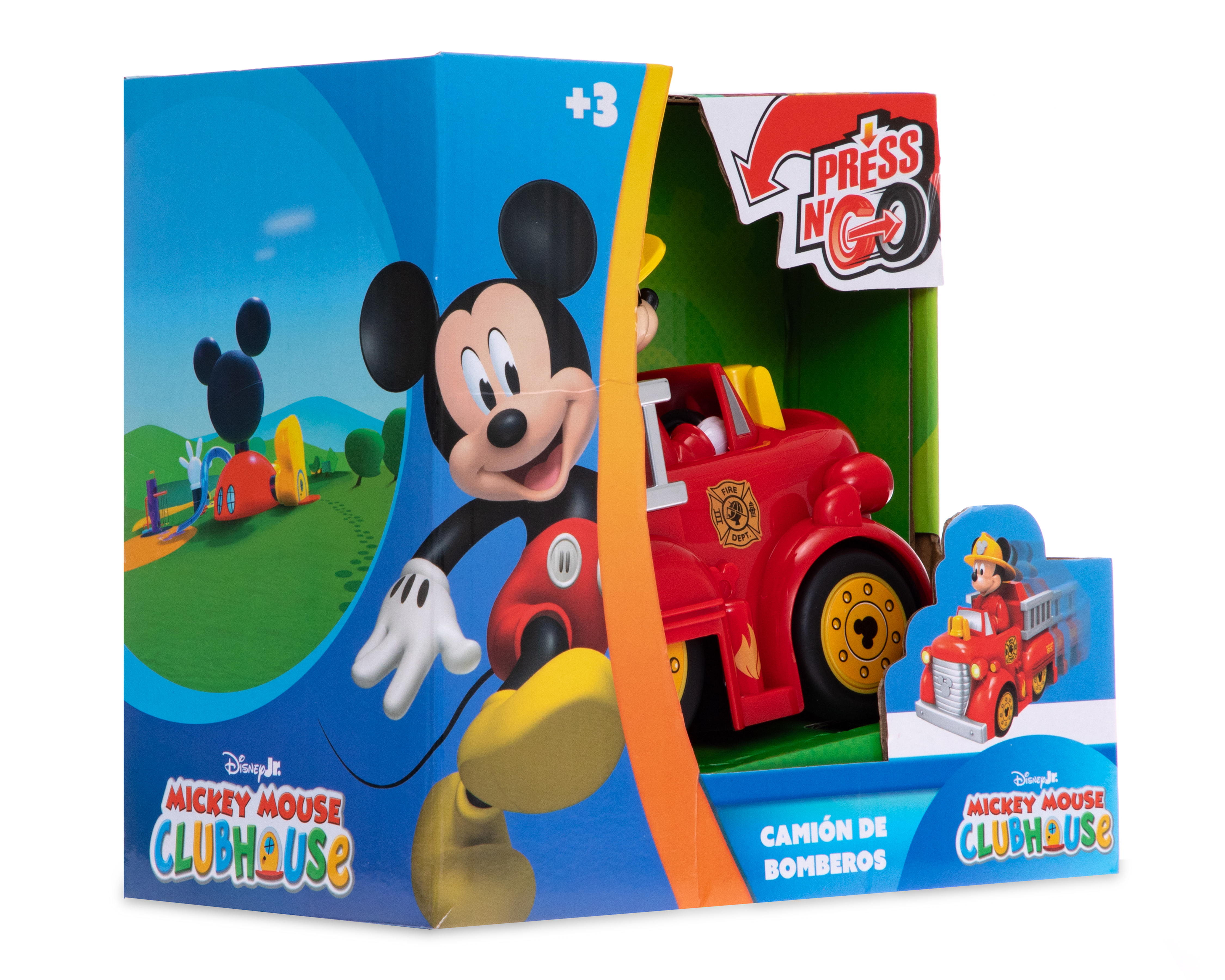 Foto 6 pulgar | Foto 5 | Camión de Bomberos Disney Mickey Mouse con Luz y Sonido